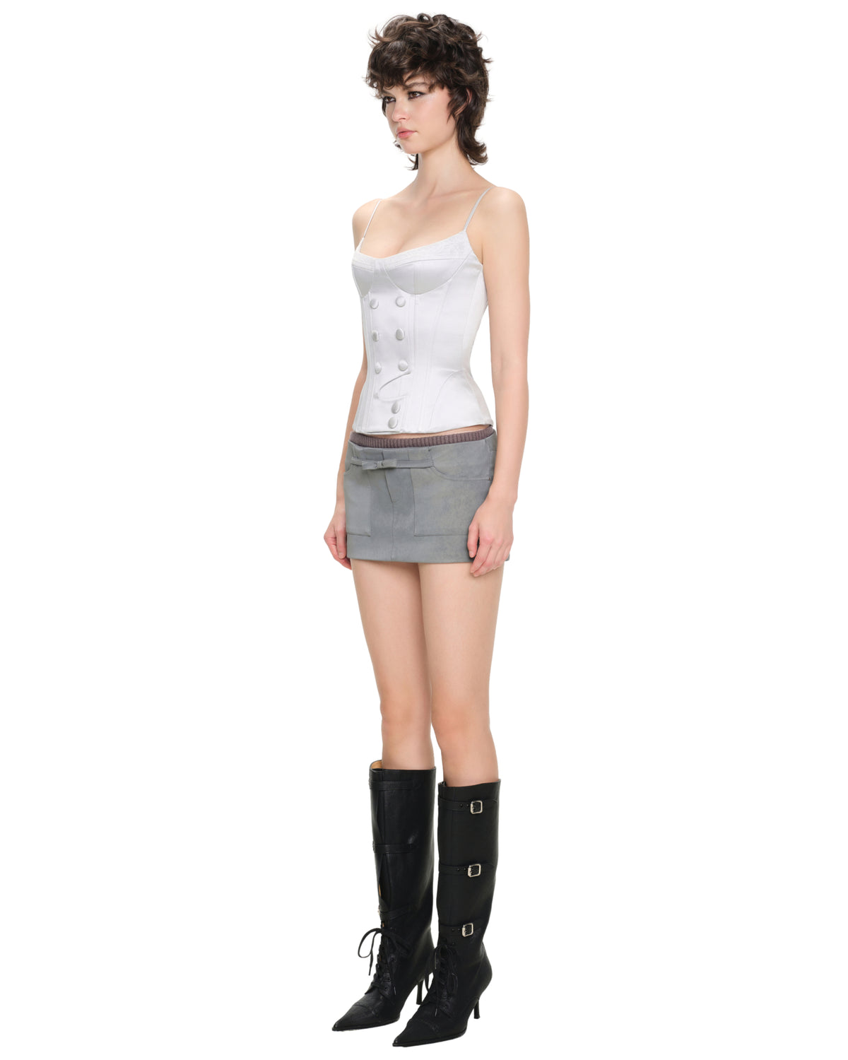 Ron Skirt (Grey) by LSOUL
