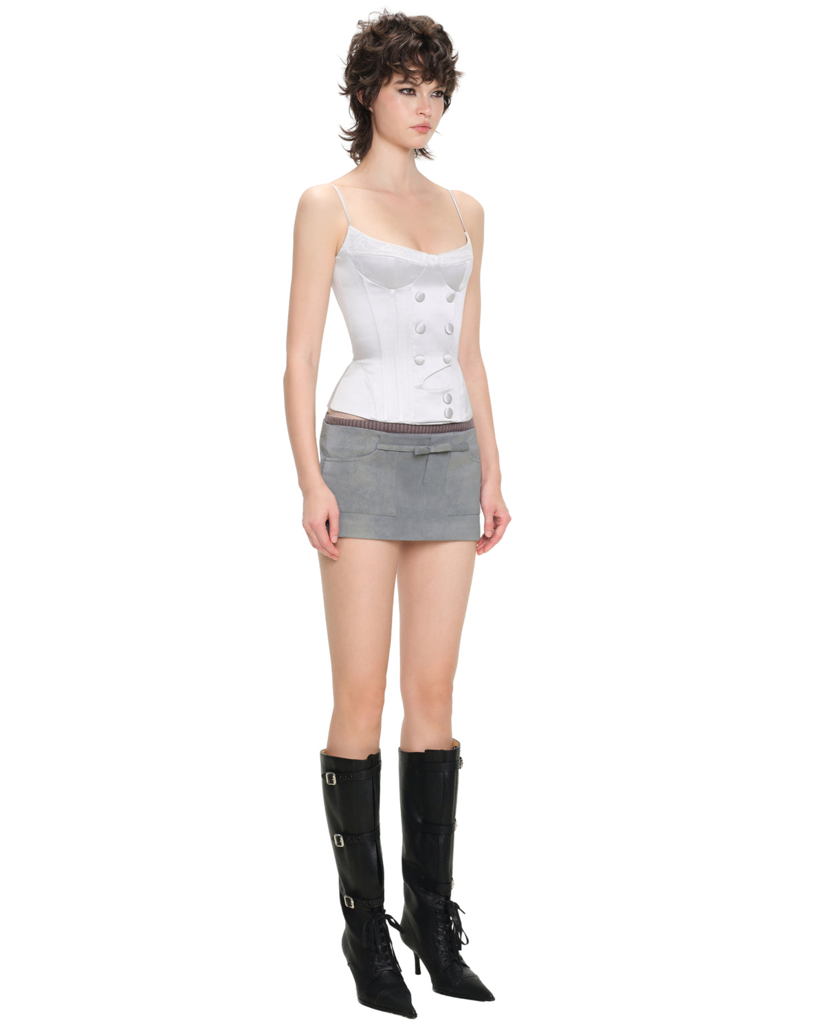 Ron Skirt (Grey) by LSOUL