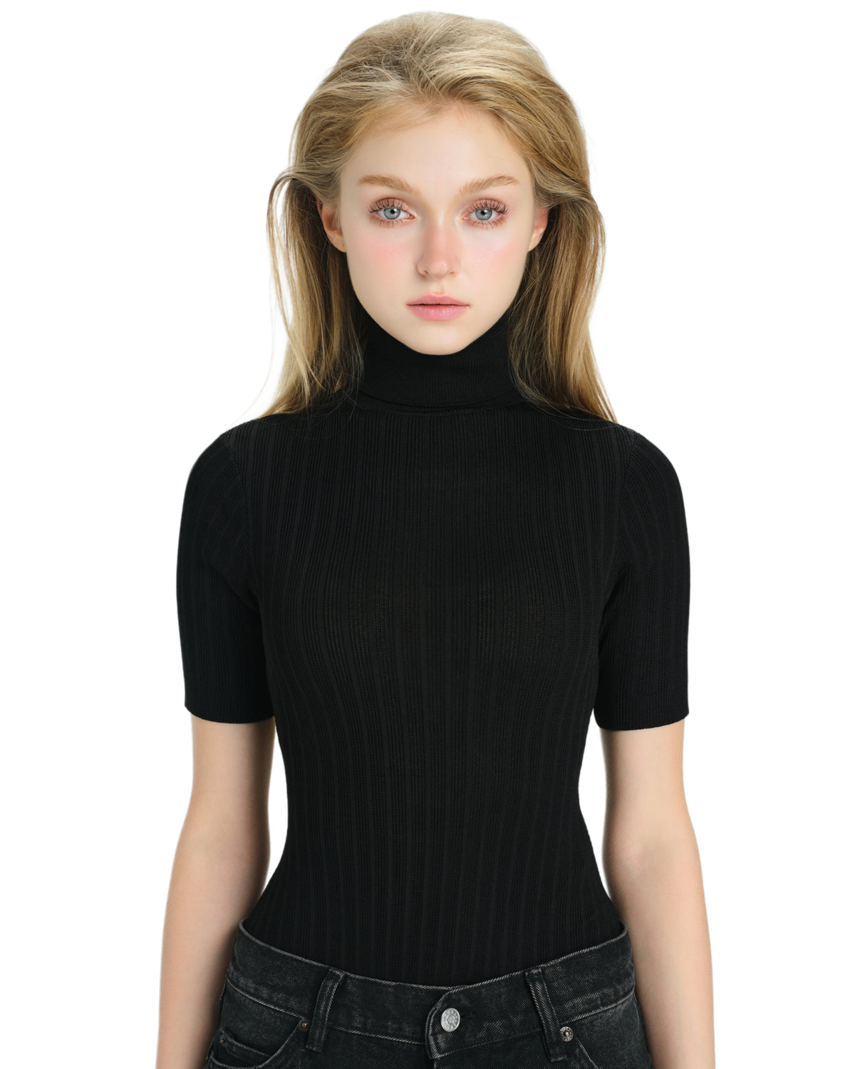 Ain Bodysuit (Black) by LSOUL