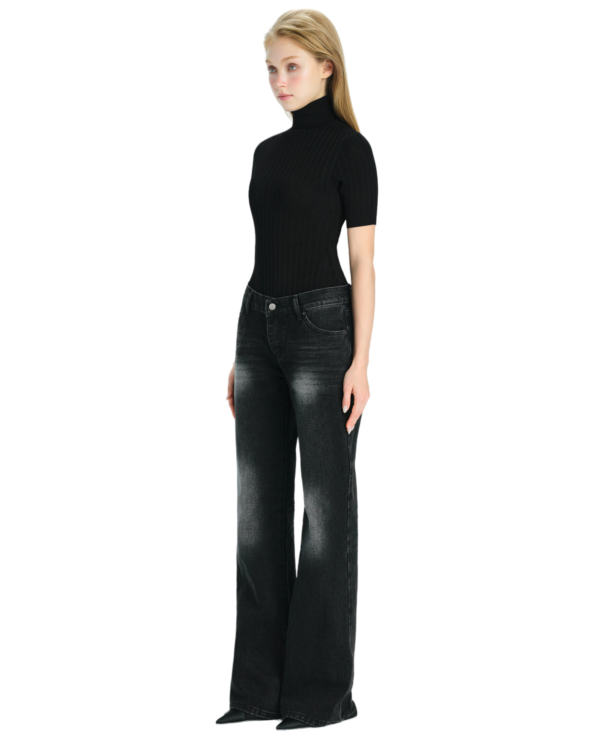Ain Bodysuit (Black) by LSOUL