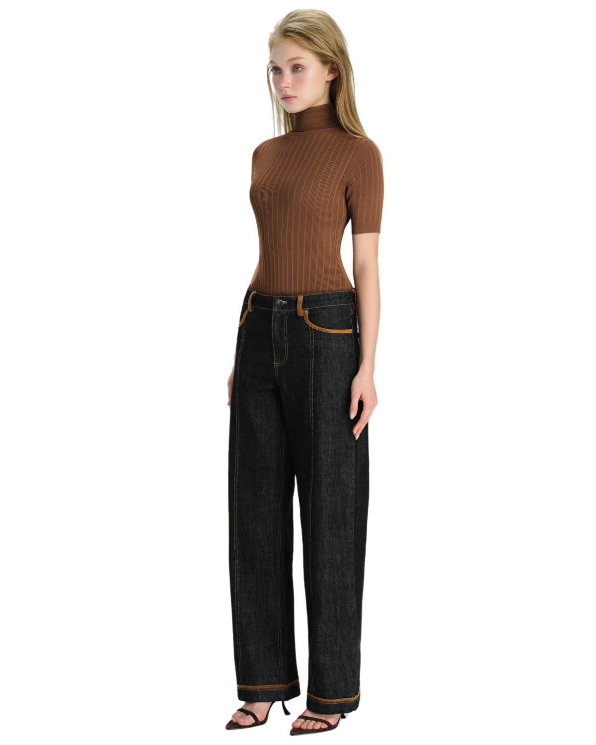 Ain Bodysuit (Brown) by LSOUL