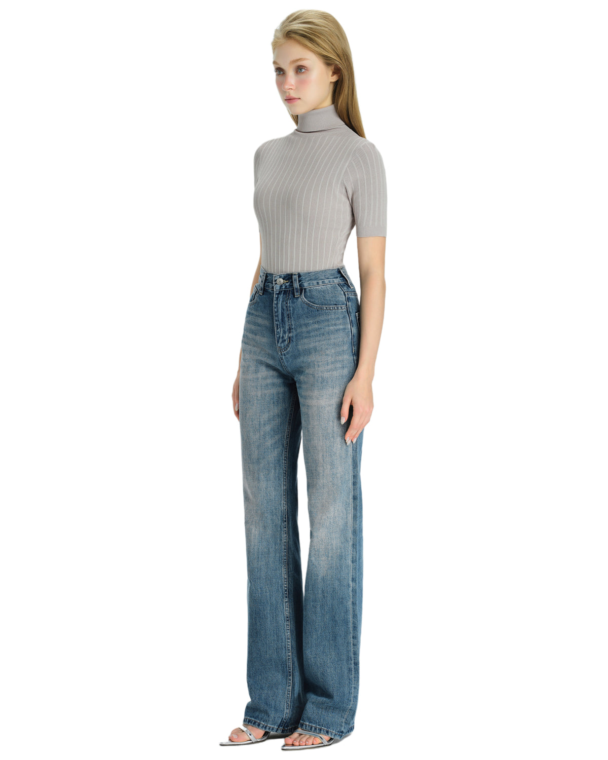 Ain Bodysuit (Grey) by LSOUL