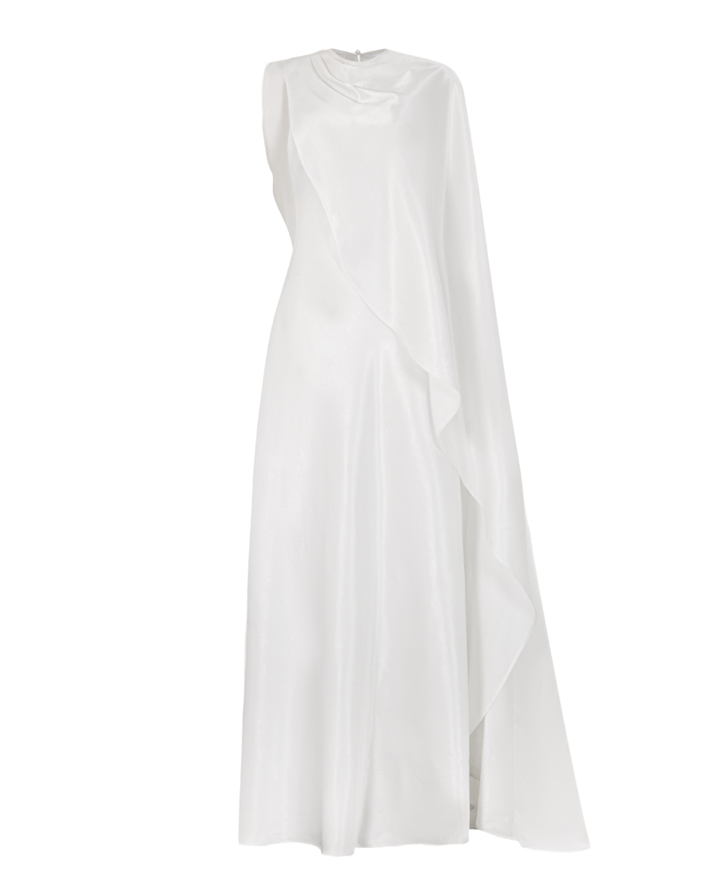 Aurelia Satin Drape Gown by COCOSIN