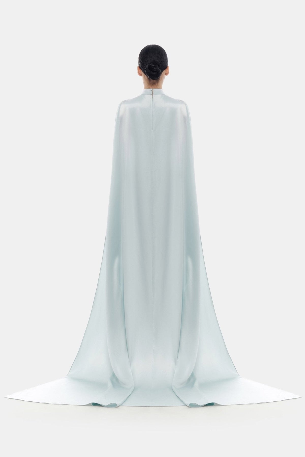 Baby Blue Cape Dress by Montsand