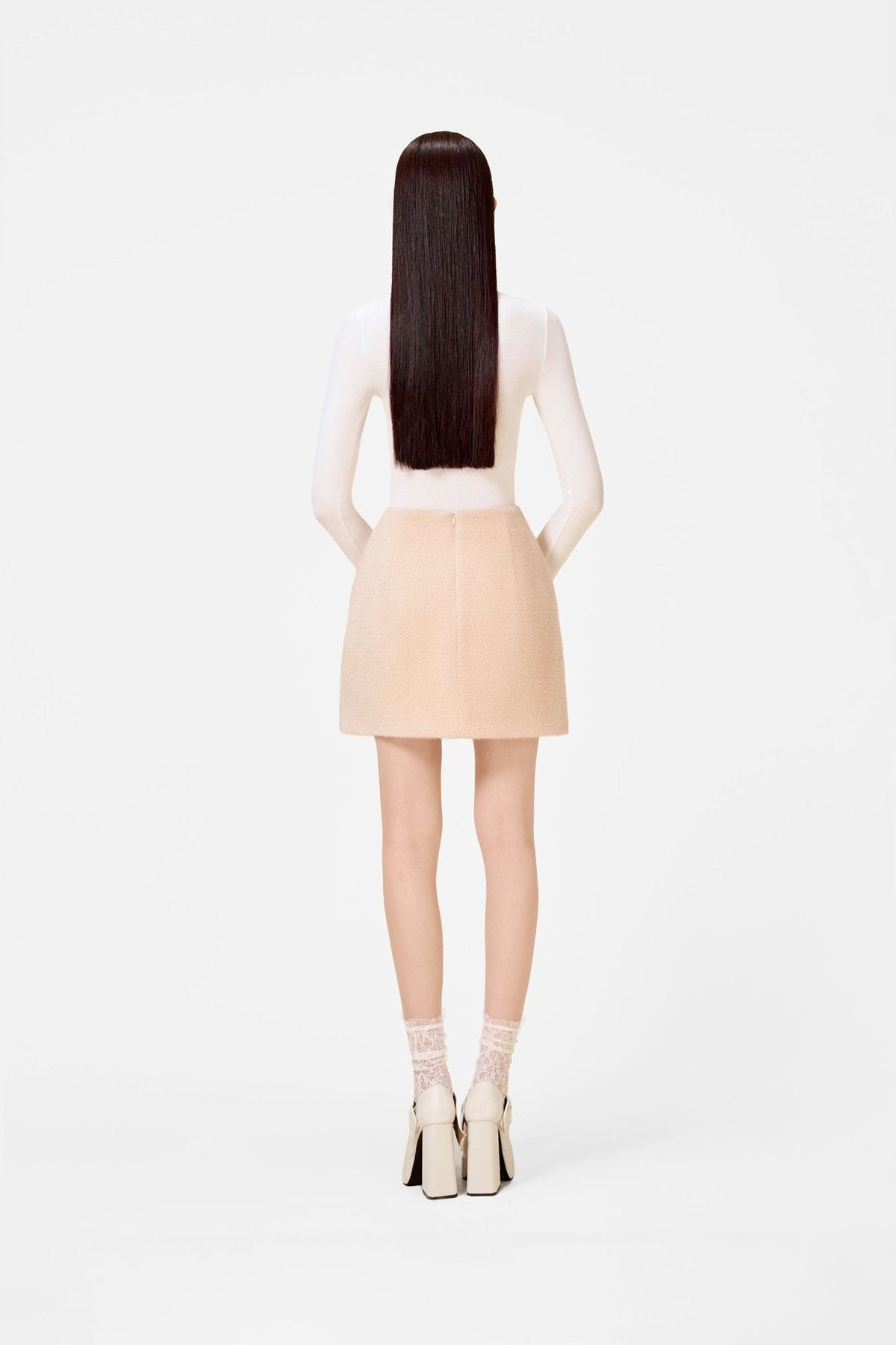 Baby Knit Mini Skirt by Montsand