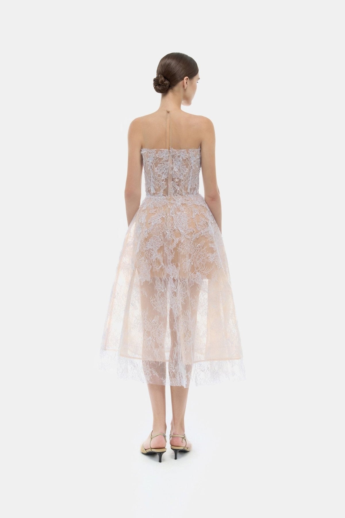 Baby Violet Beaded Lace Dress by Montsand