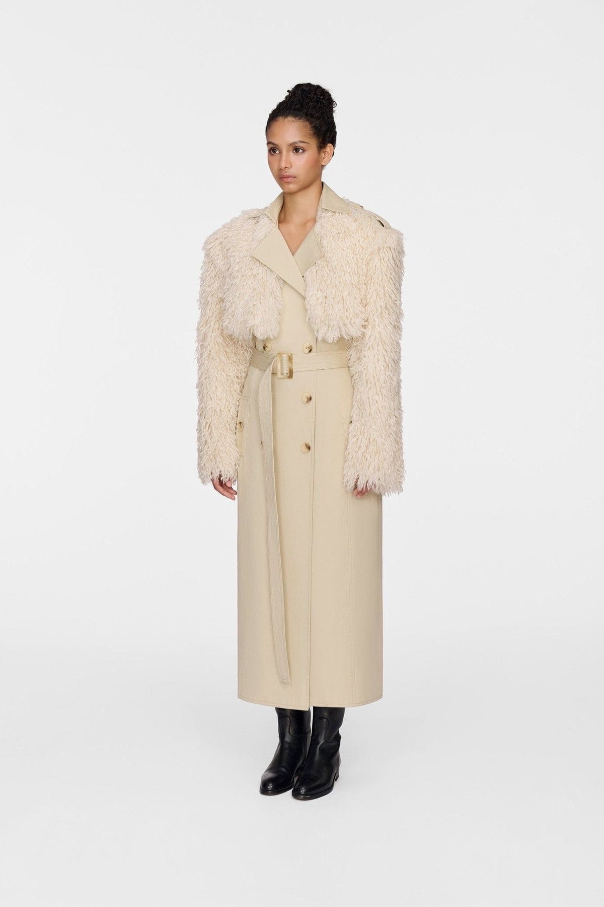 Beige Blair Jacket by Montsand
