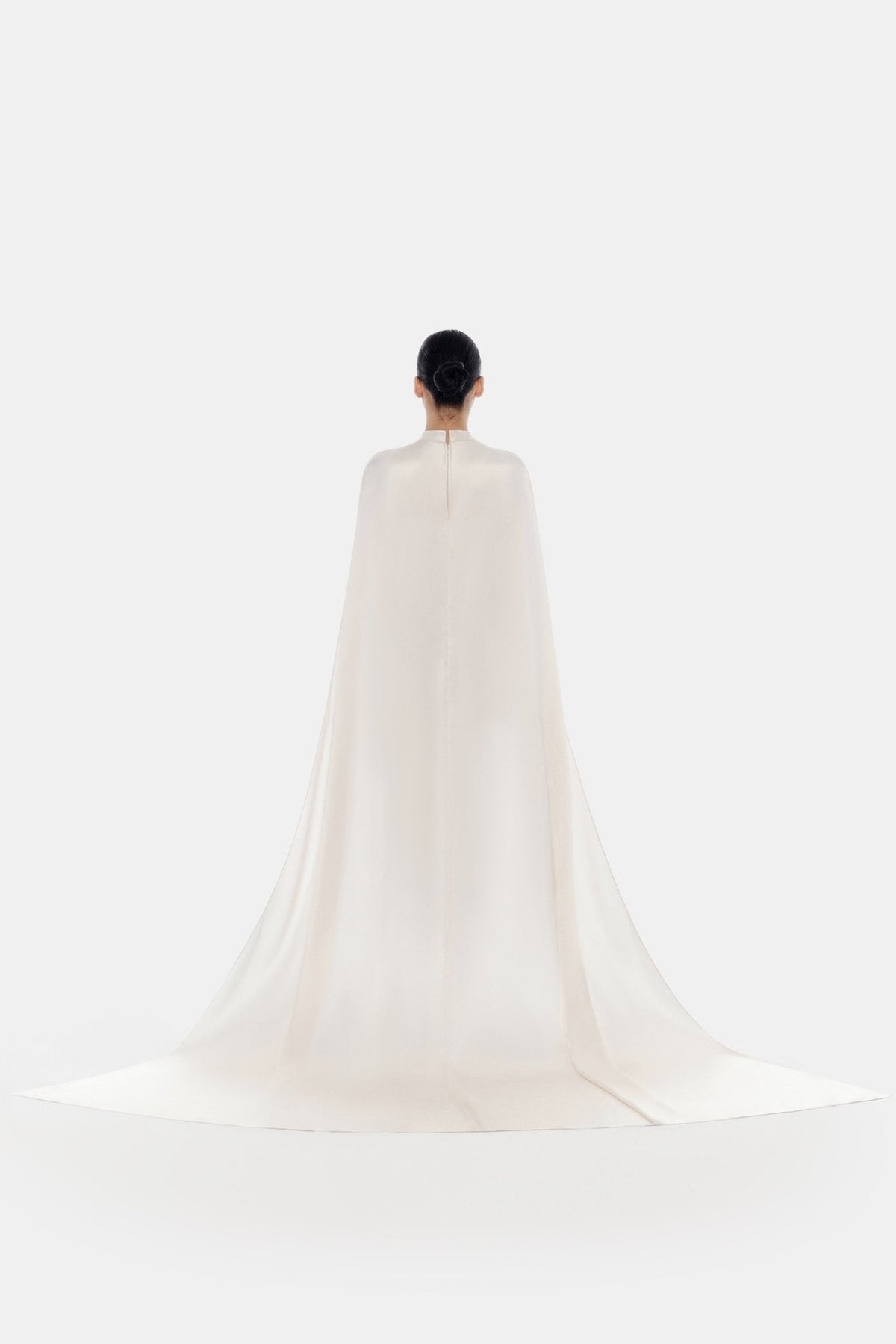 Beige Cape Dress by Montsand