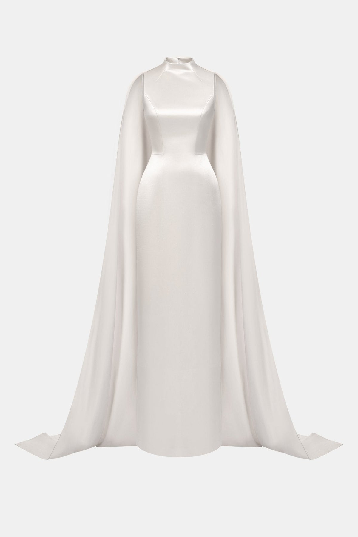 Beige Cape Dress by Montsand