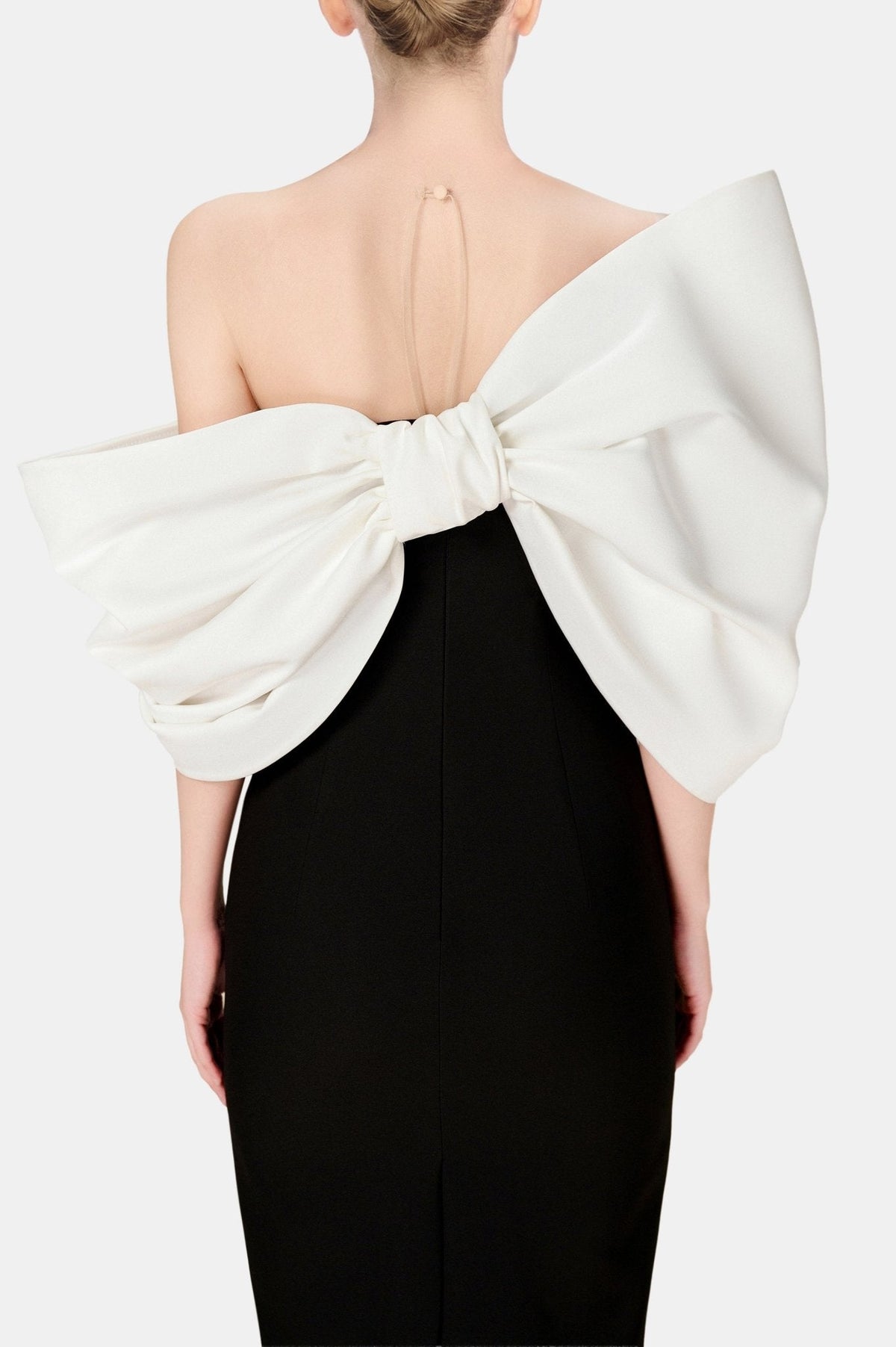 Black Big Bow Dress by Montsand