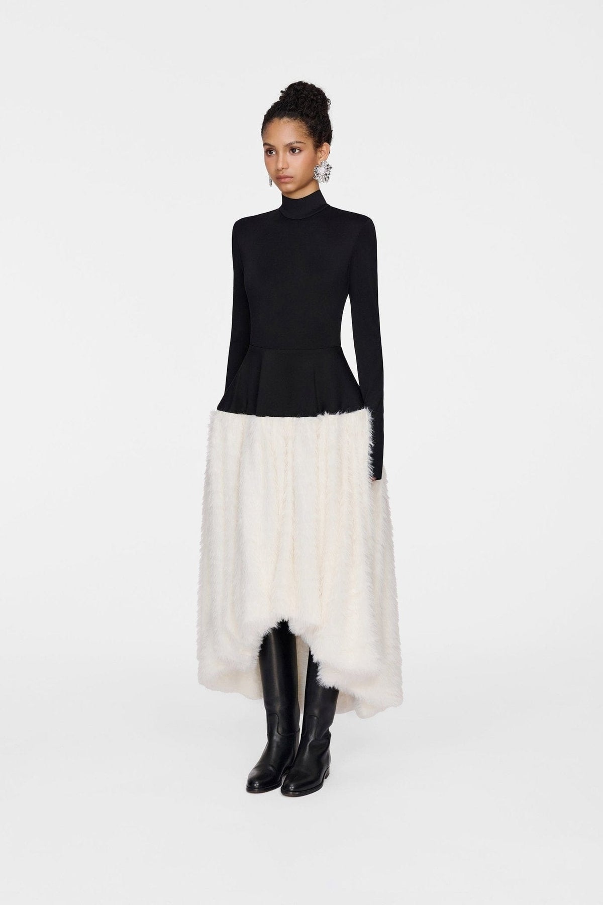 Black Camila Dress by Montsand