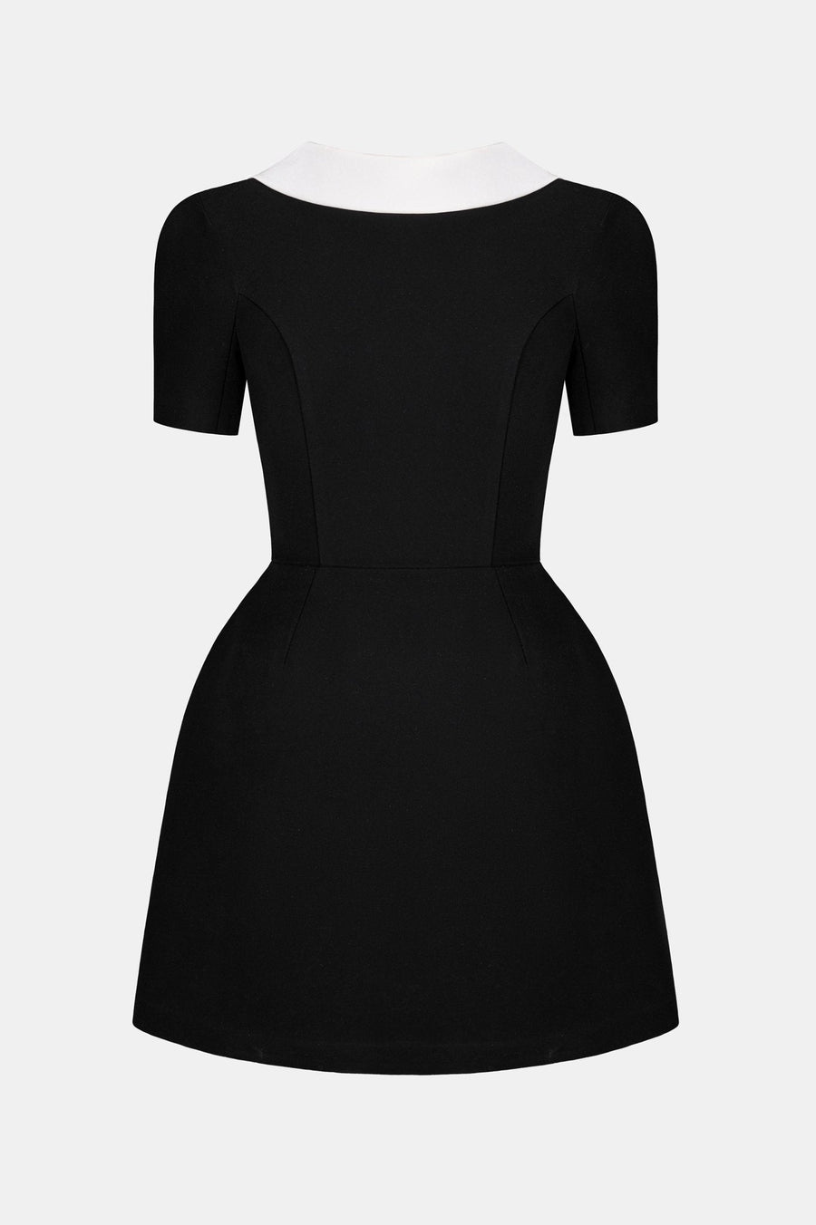 Black Cowl Neck Dress