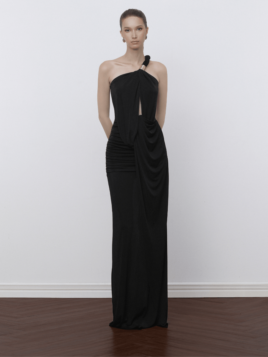 Black Cut-Out Dress