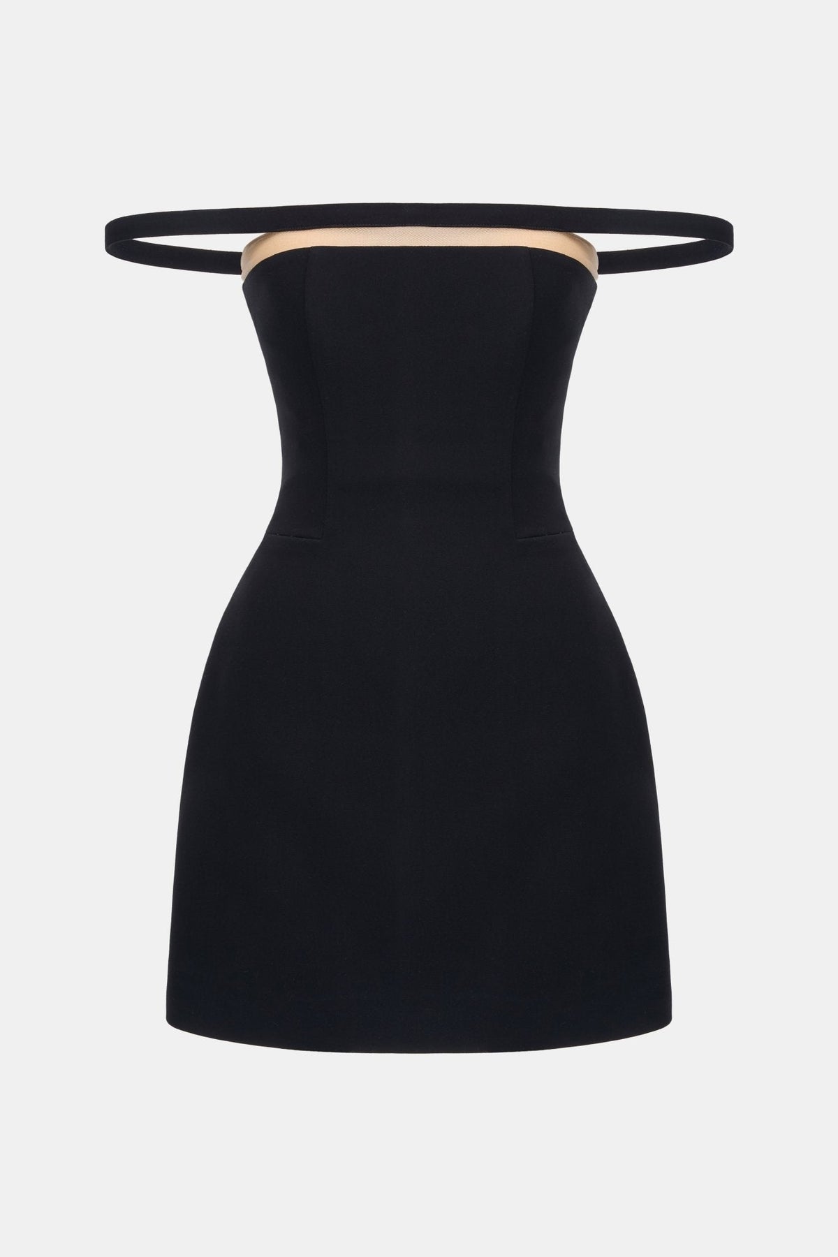 Black Orbit Mini Dress by Montsand