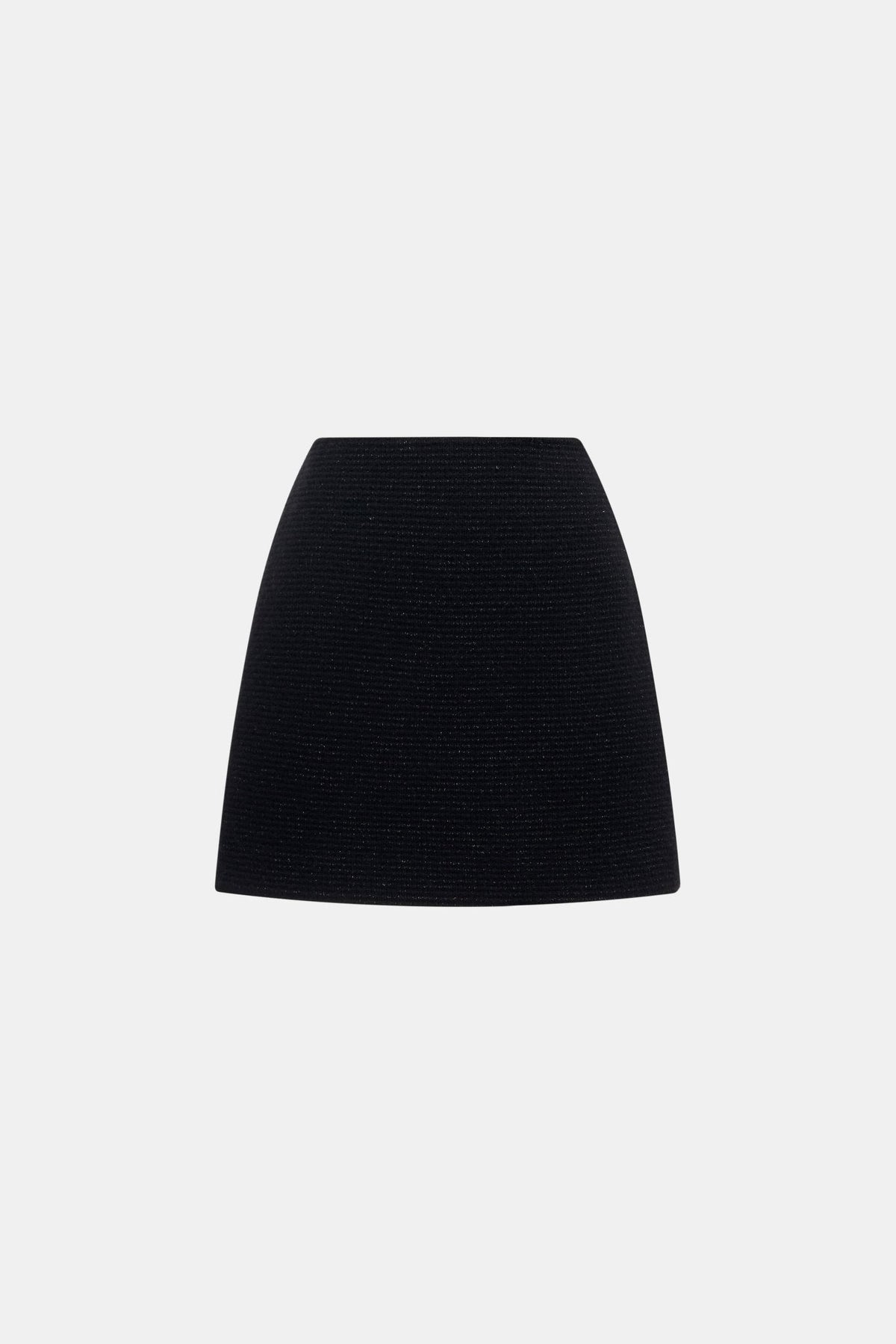 Black Tweed Skirt by Montsand