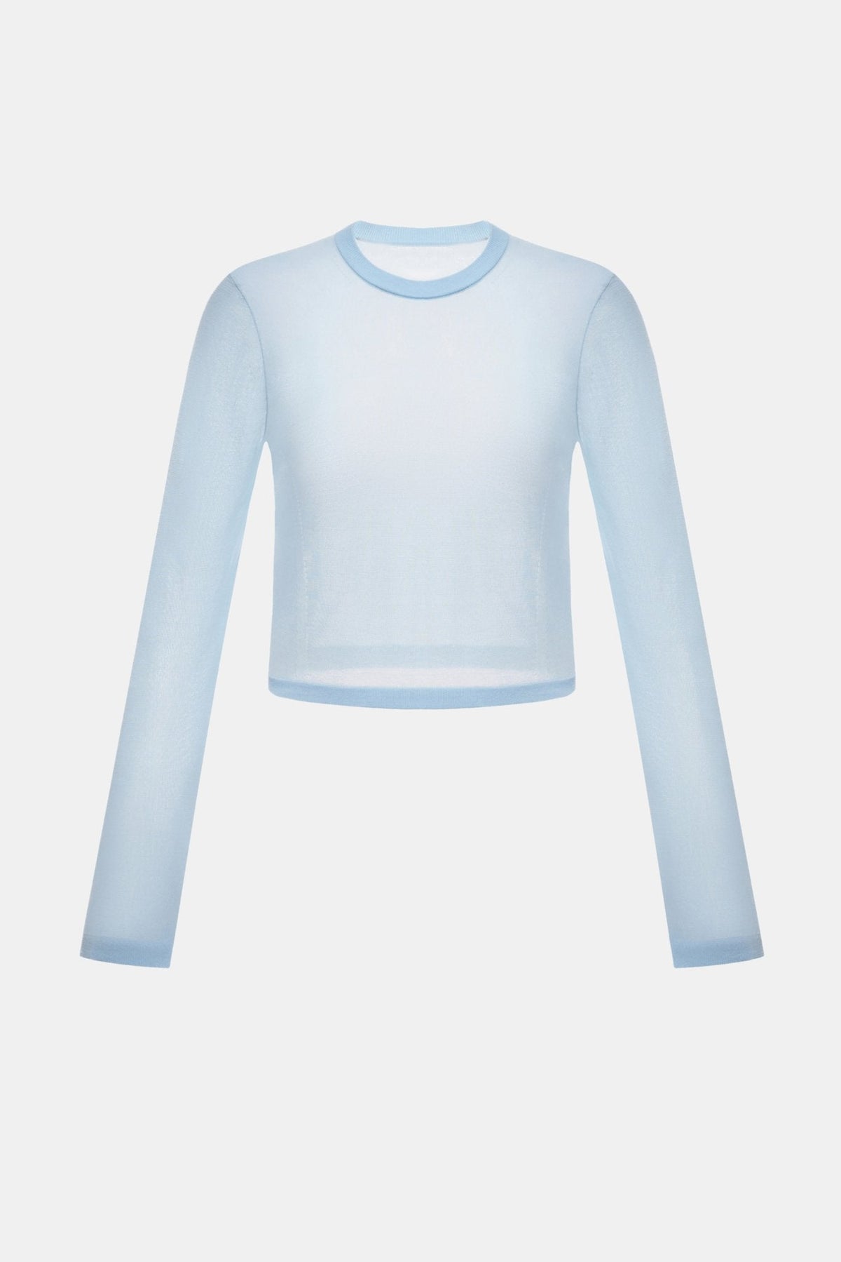 Blue Long Sleeve Top by Montsand