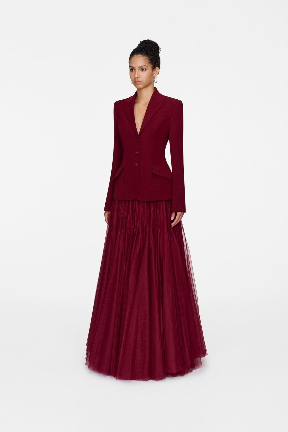 Bordeaux Theia Blazer by Montsand