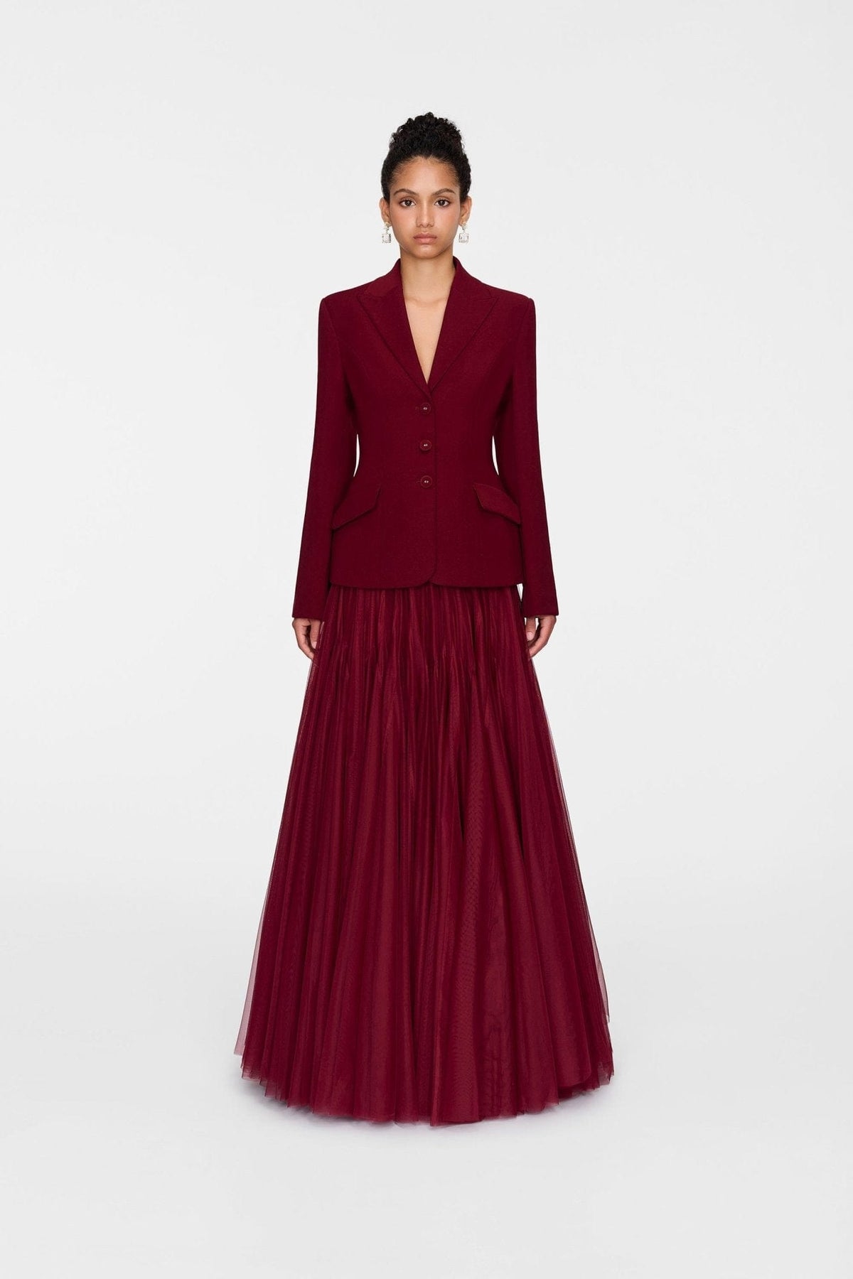 Bordeaux Theia Blazer by Montsand