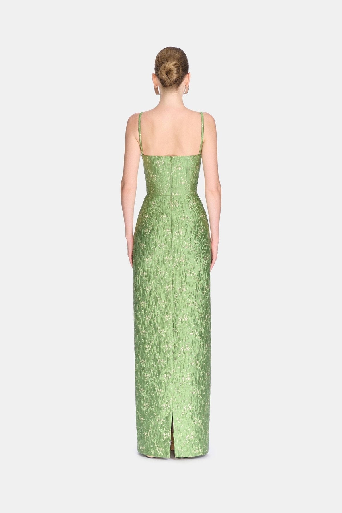 Brocade Bamboo Maxi Dress by Montsand