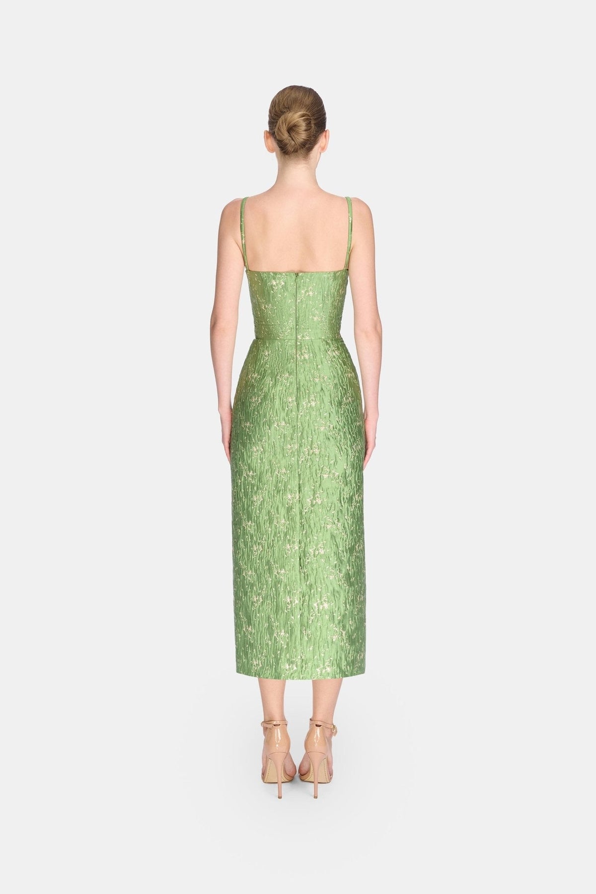Brocade Bamboo Midi Dress by Montsand