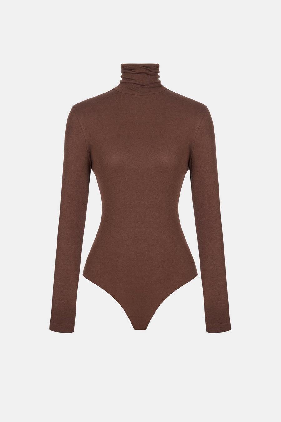 Brown Jersey Bodysuit