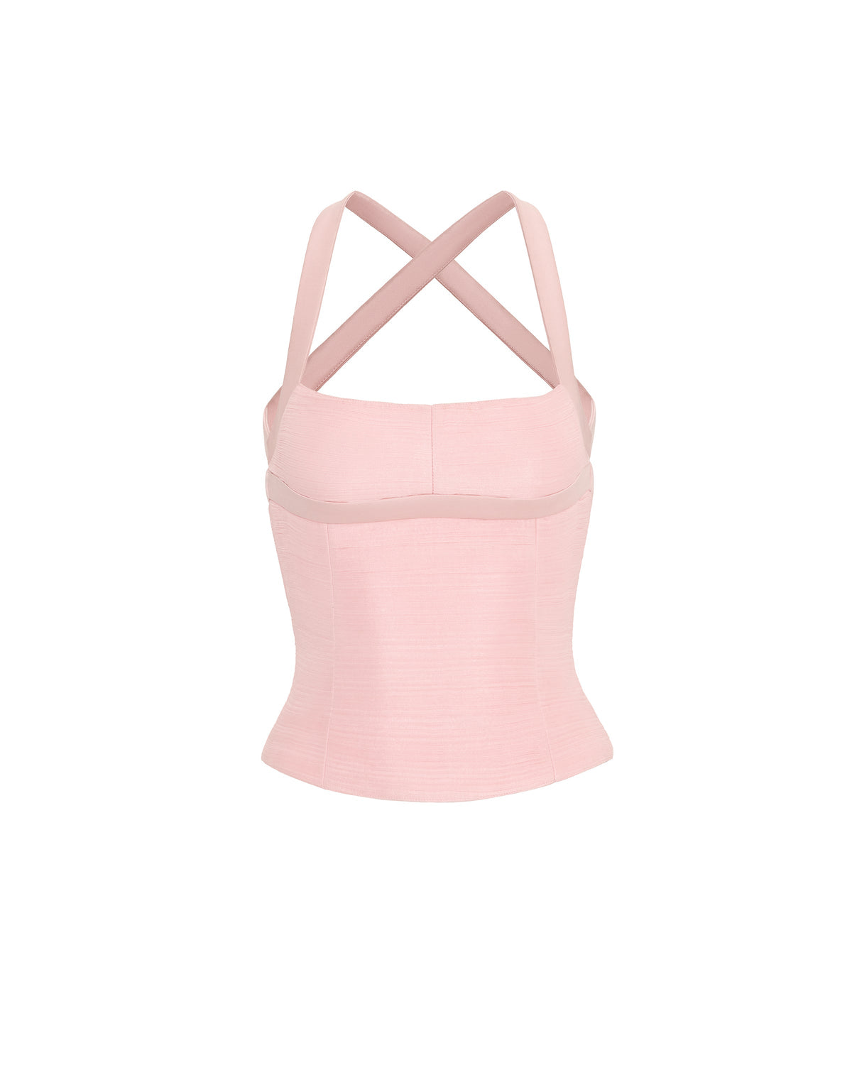 CHANTEL CORSET TOP (PINK) by BUPBES