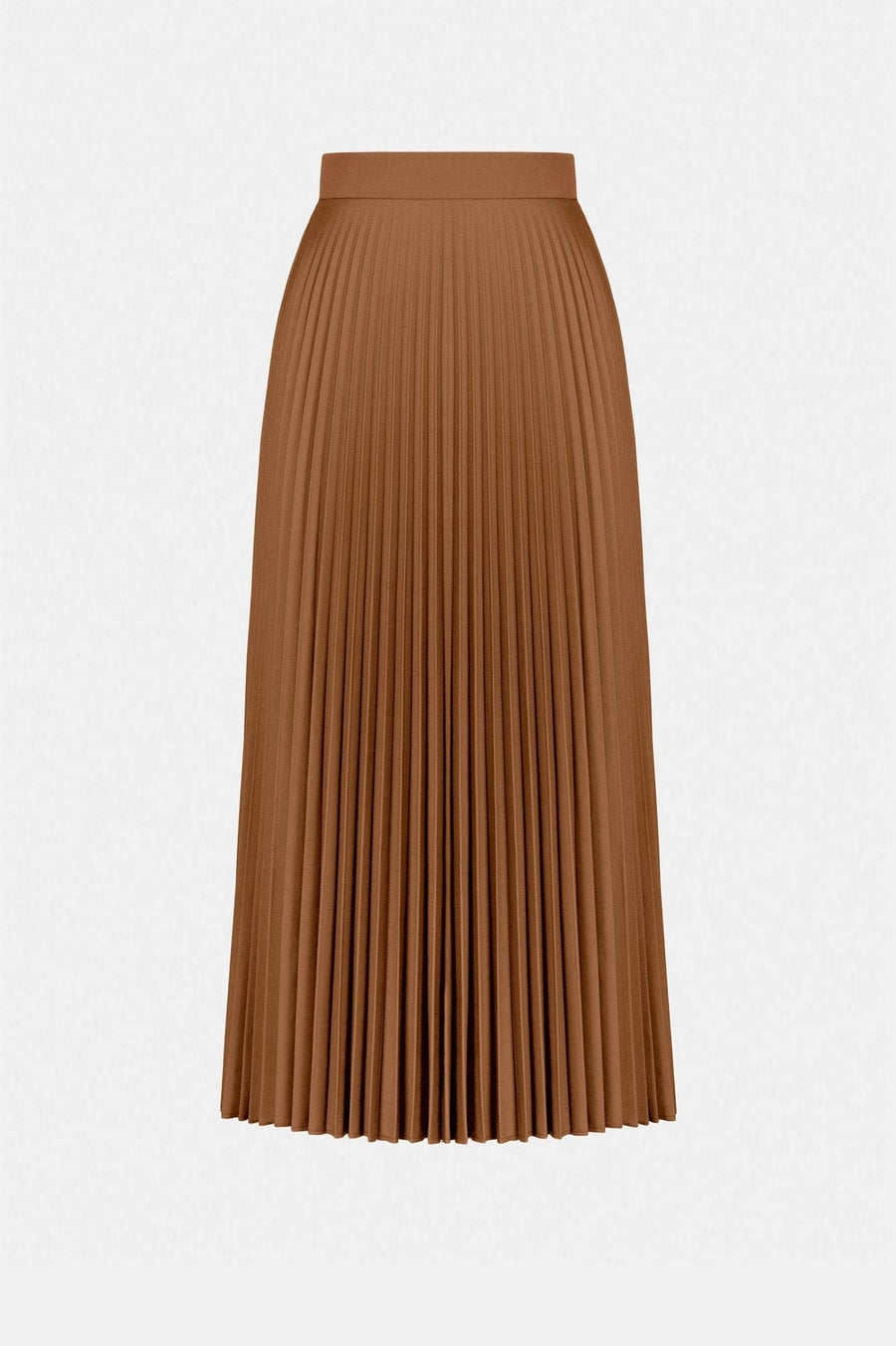 Chocolate Pleat Skirt