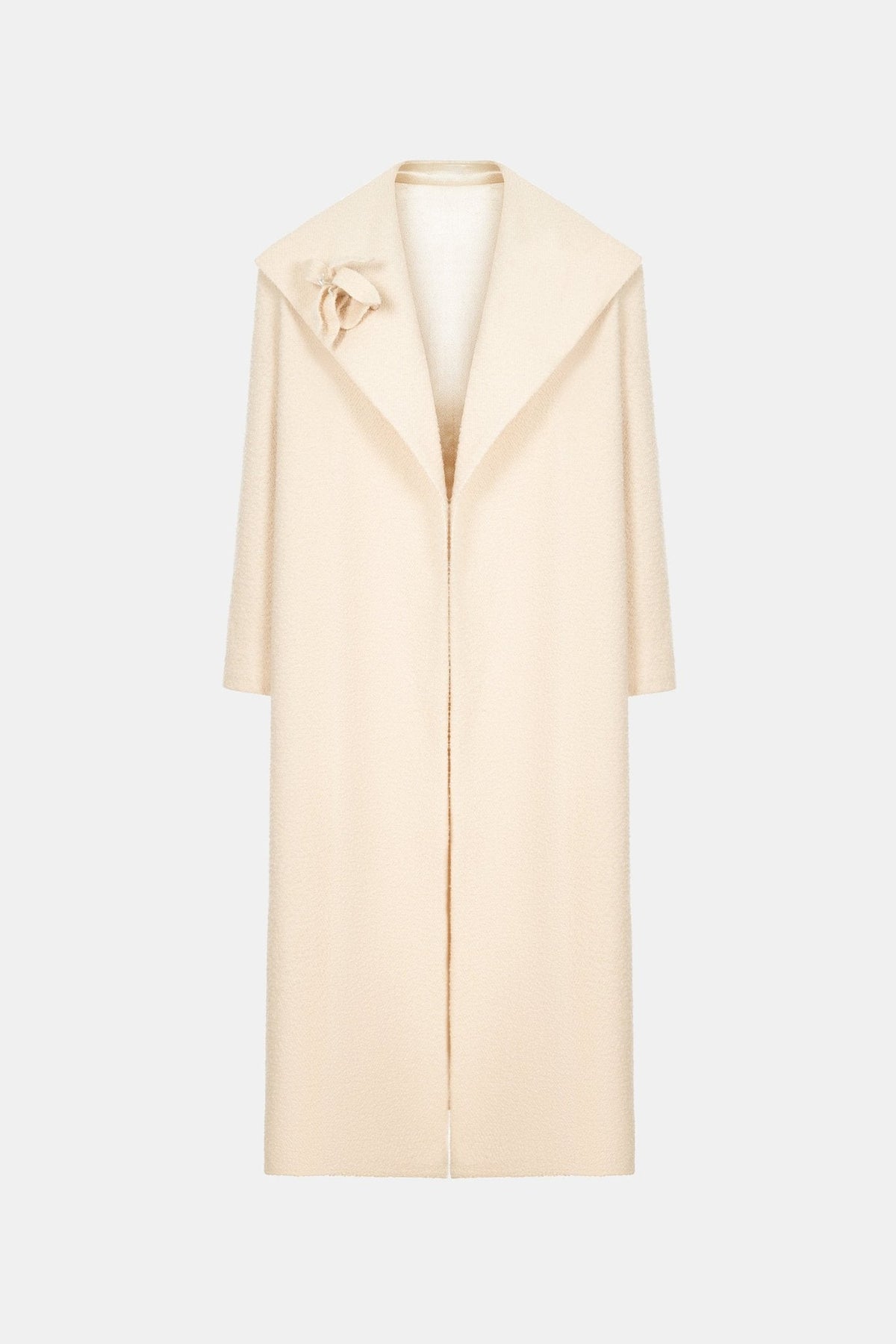 Cream Trench Coat by Montsand