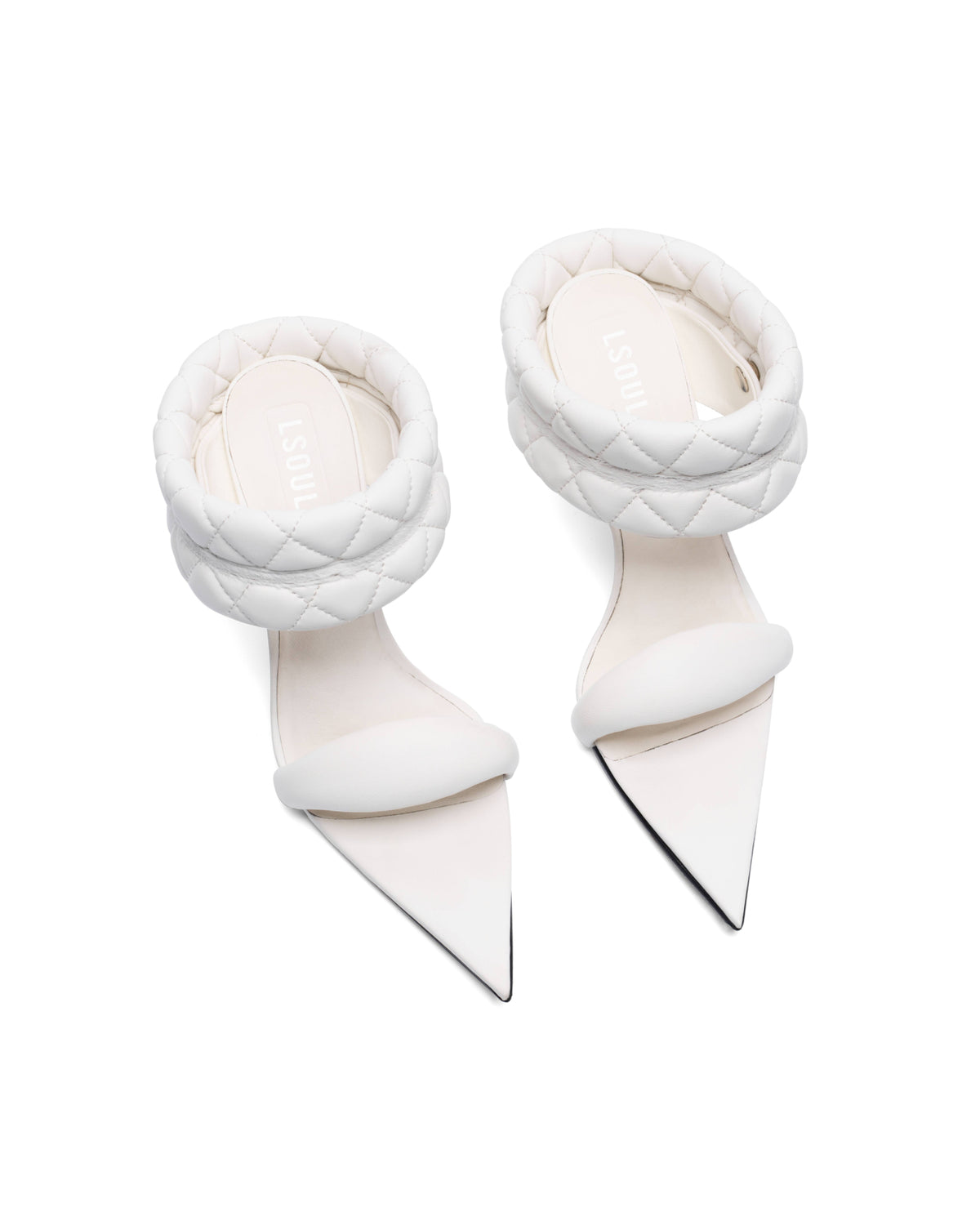 Deng Heels (White) by LSOUL