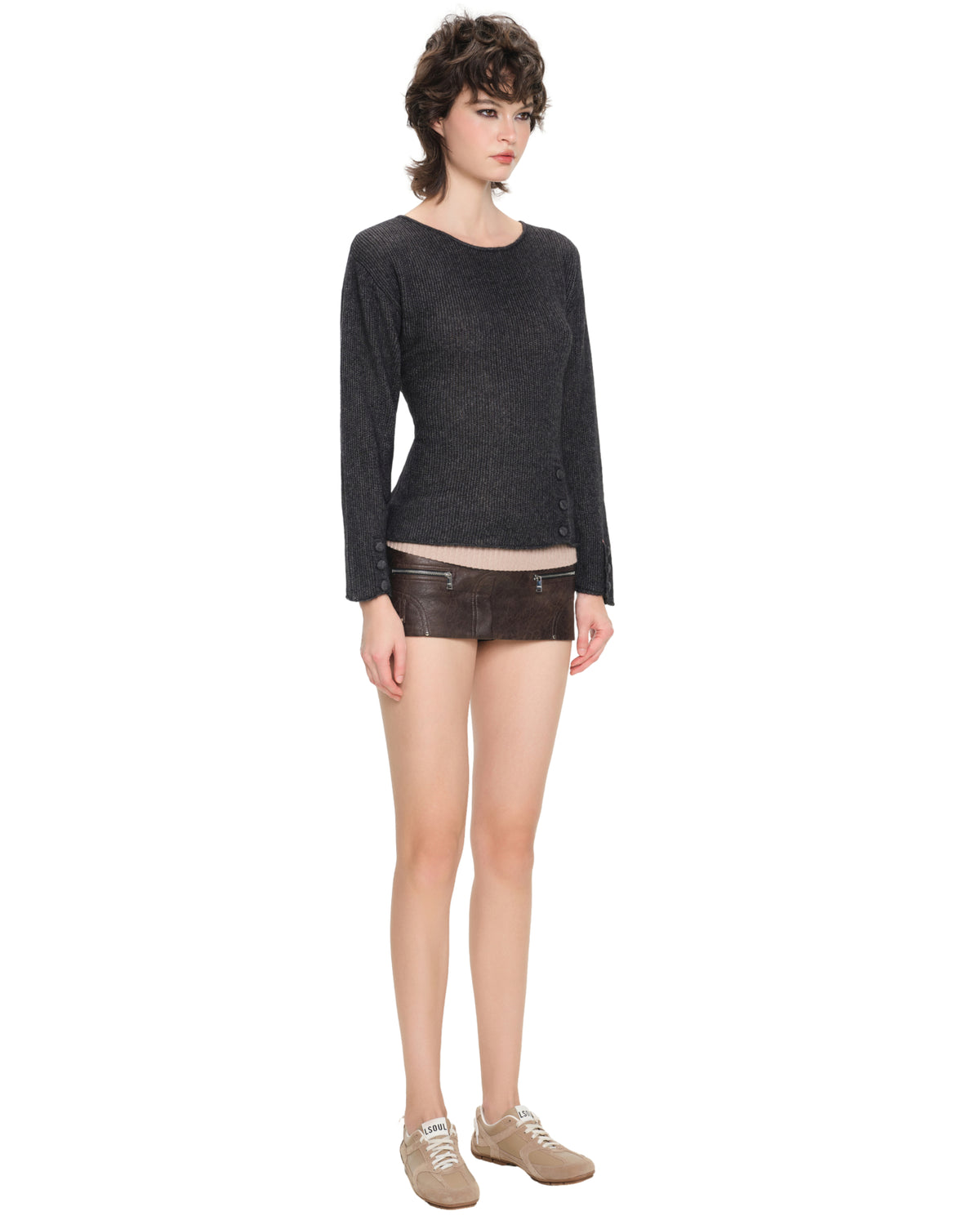 Estic Top (Black) by LSOUL