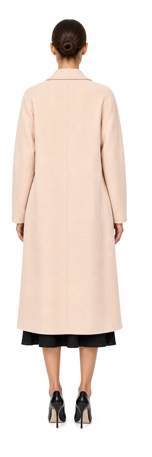 Elise Outerwear — FW2111142OCWLOR, AI-rendered back view; rear details inferred where no source exists