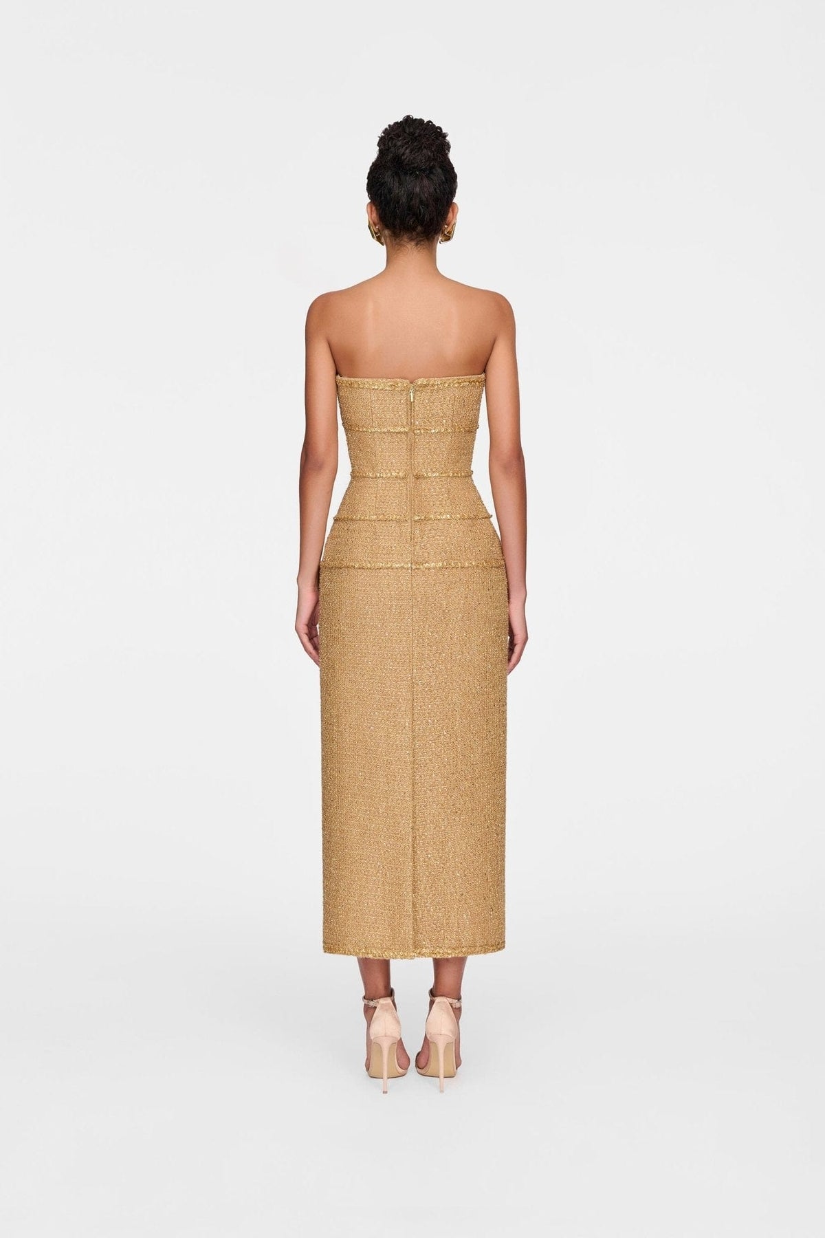 Gold Julia Dress by Montsand