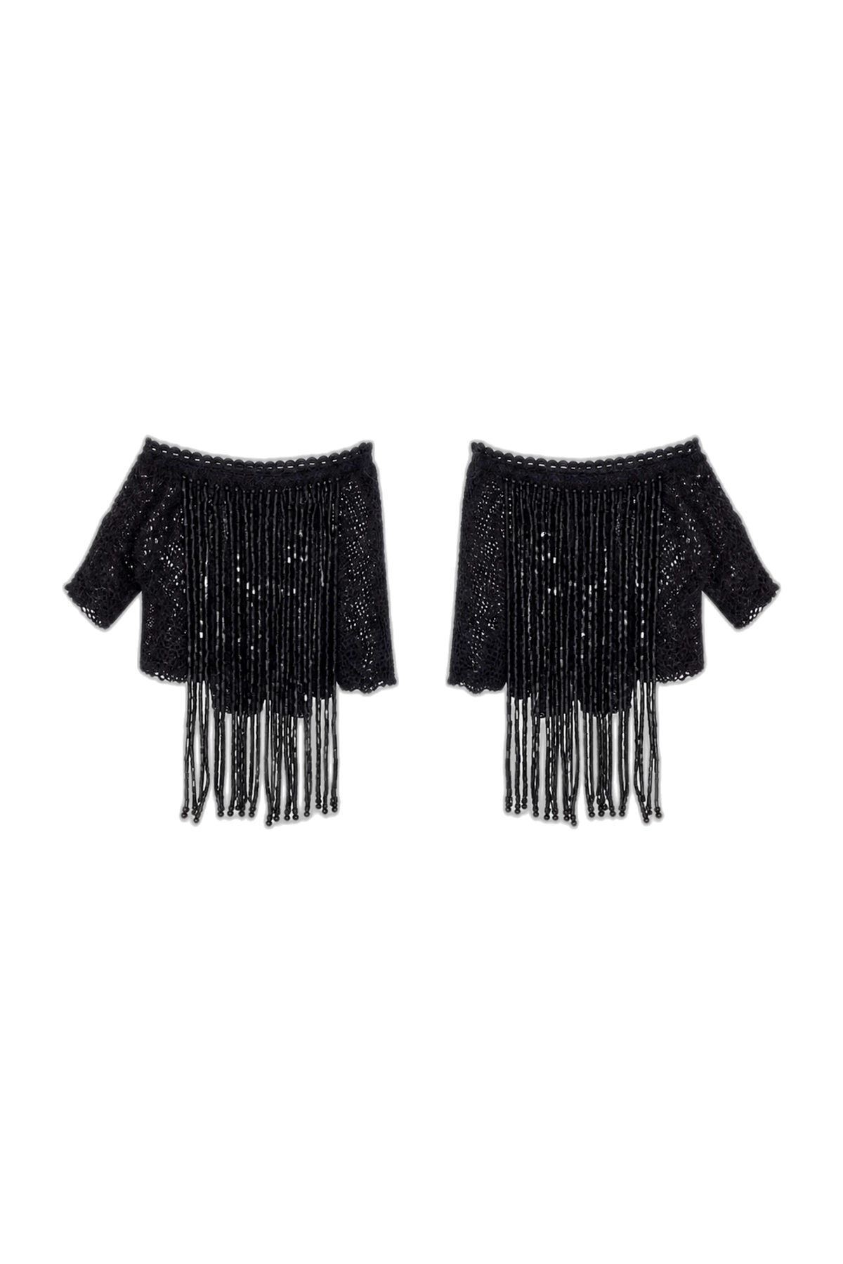 AMIE GLOVES (BLACK), detail view