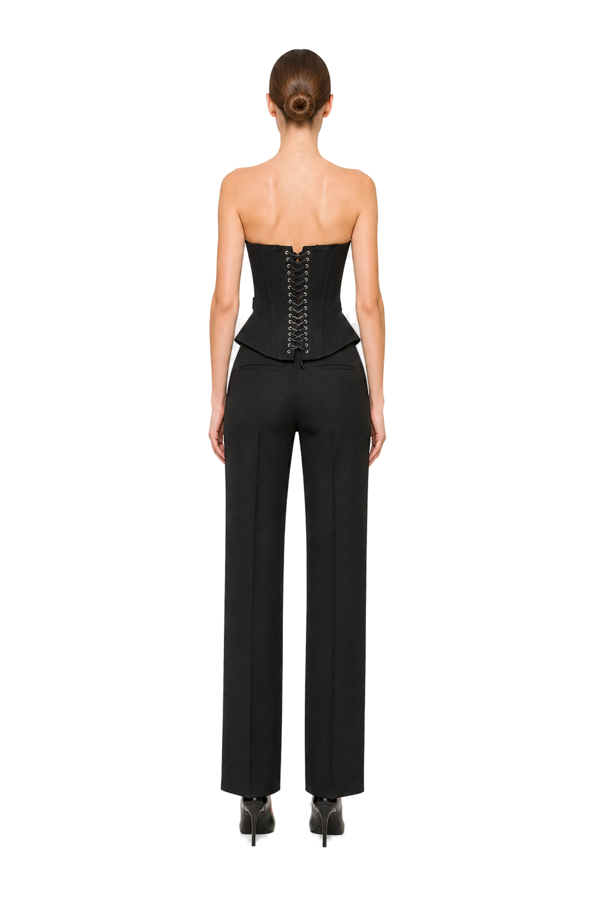 ATHENA CORSET (BLACK), back view