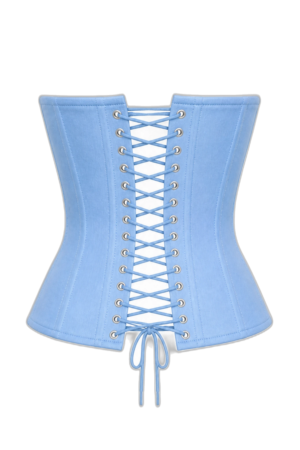 CAMERON CORSET (BLUE), back view