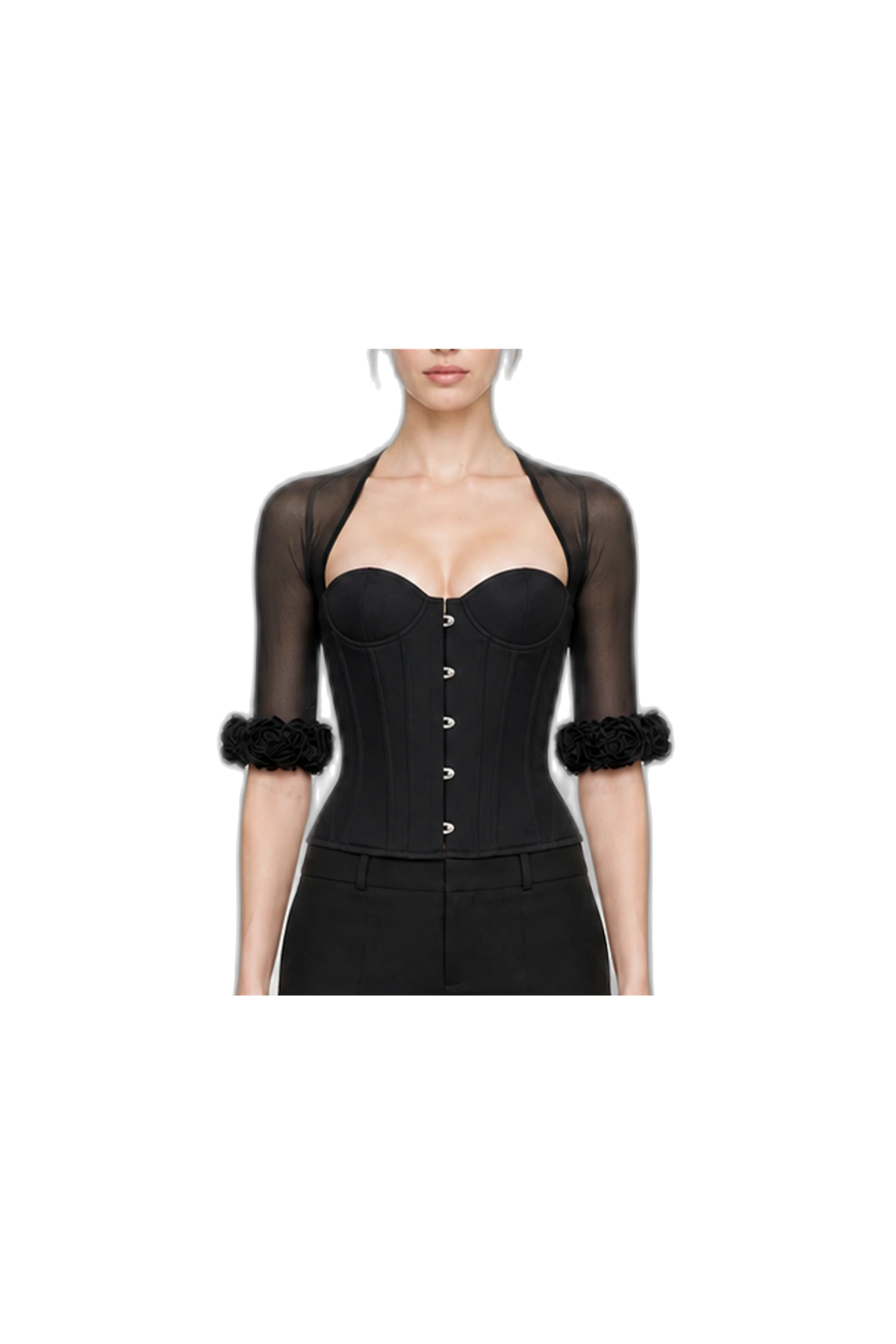 CLARKE JACKET (BLACK), detail view