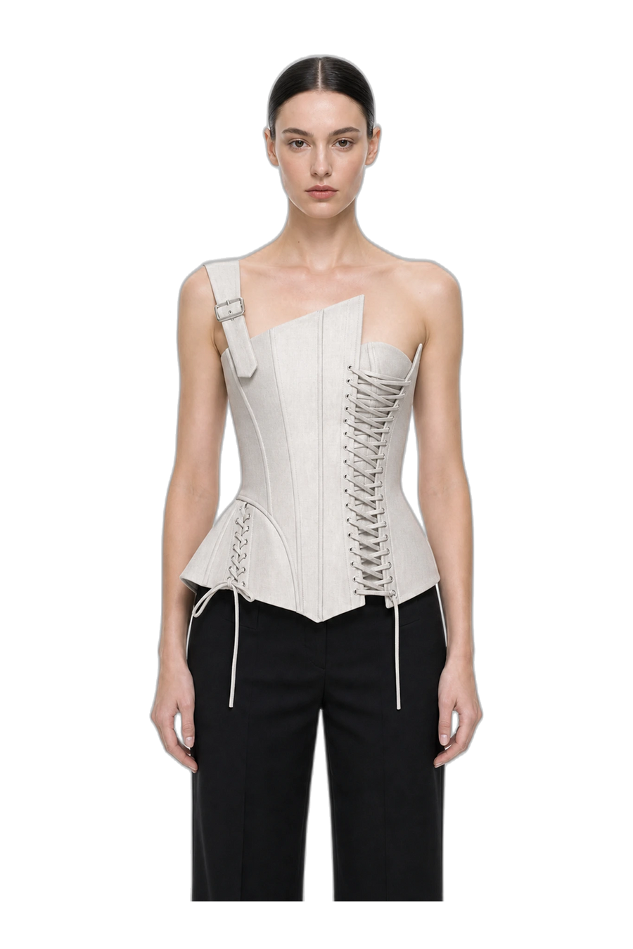 DYLAN CORSET (WHITE SMOKE)