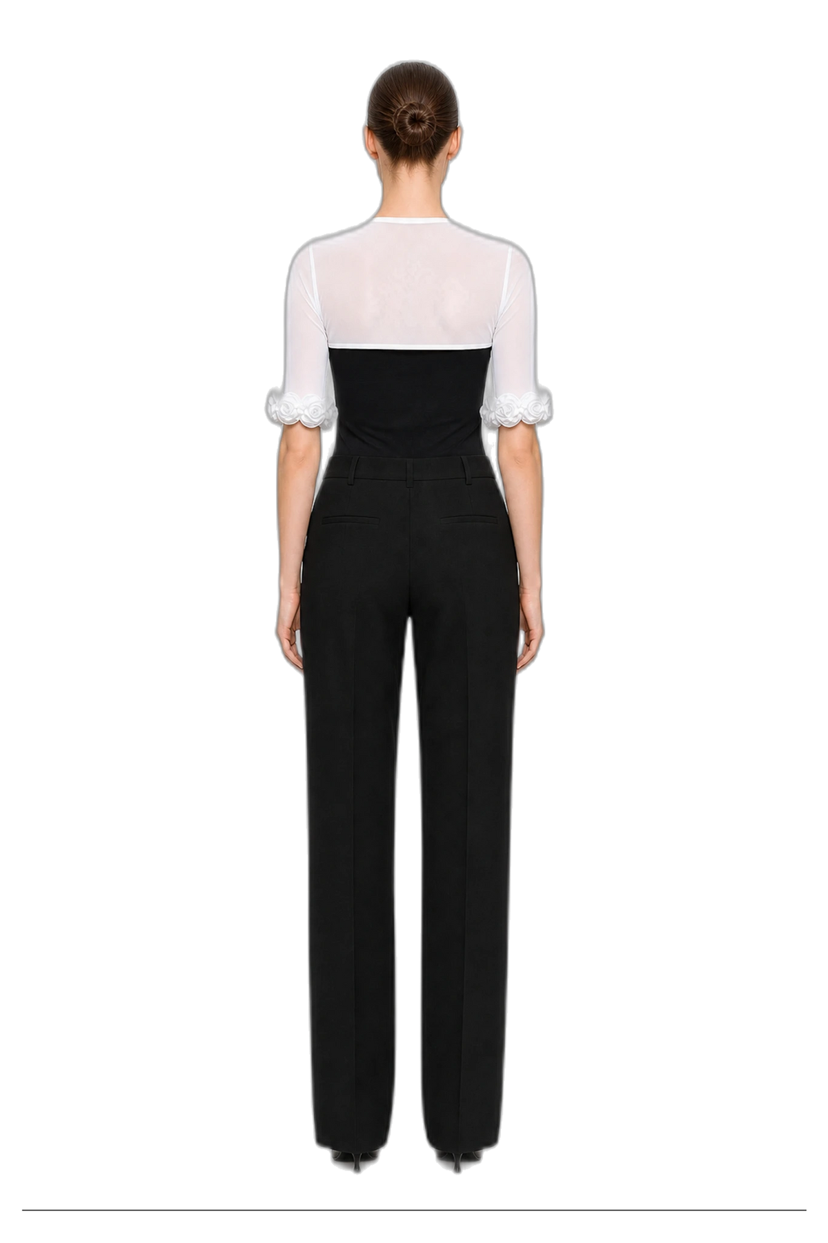 CLARKE JACKET (WHITE), back view
