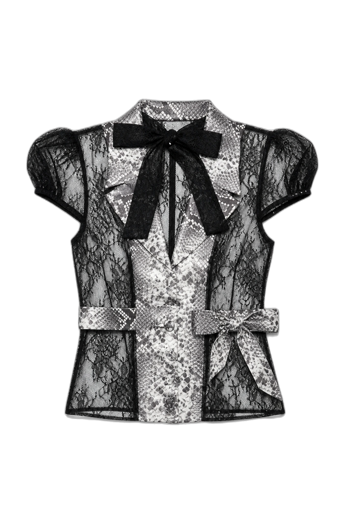 ELLE SHIRT (BLACK), detail view