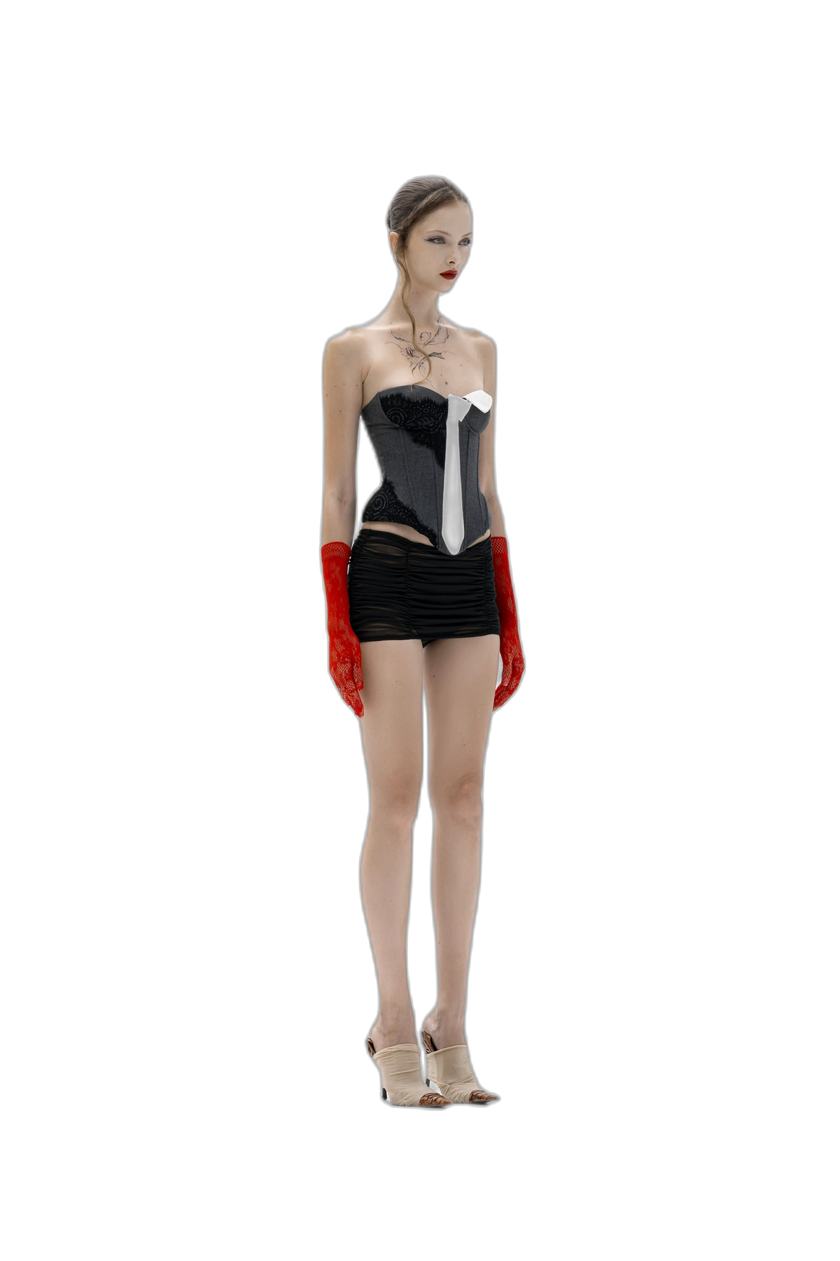 RIAH SKIRT, profile view
