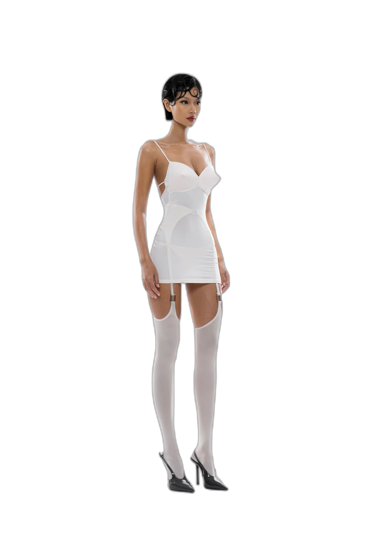 NÓE DRESS, profile view