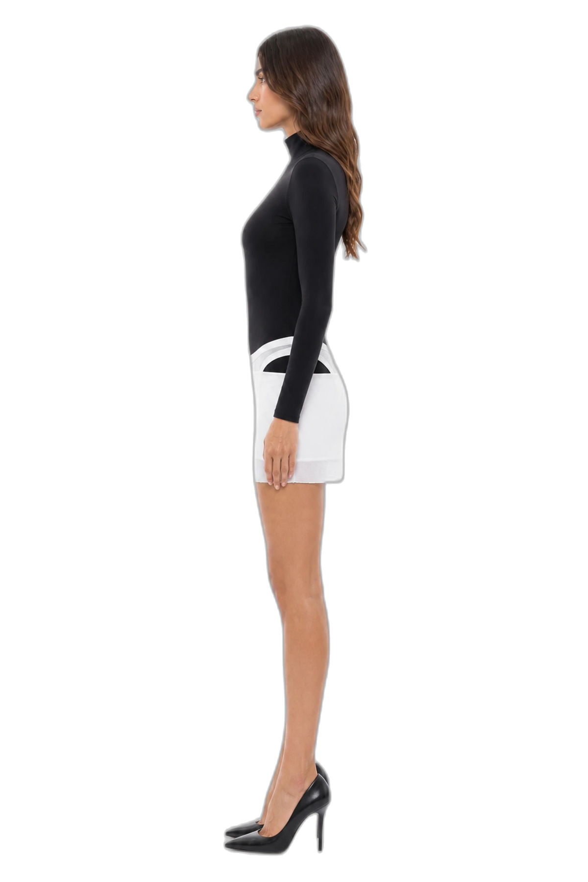CINDY SKIRT, profile view