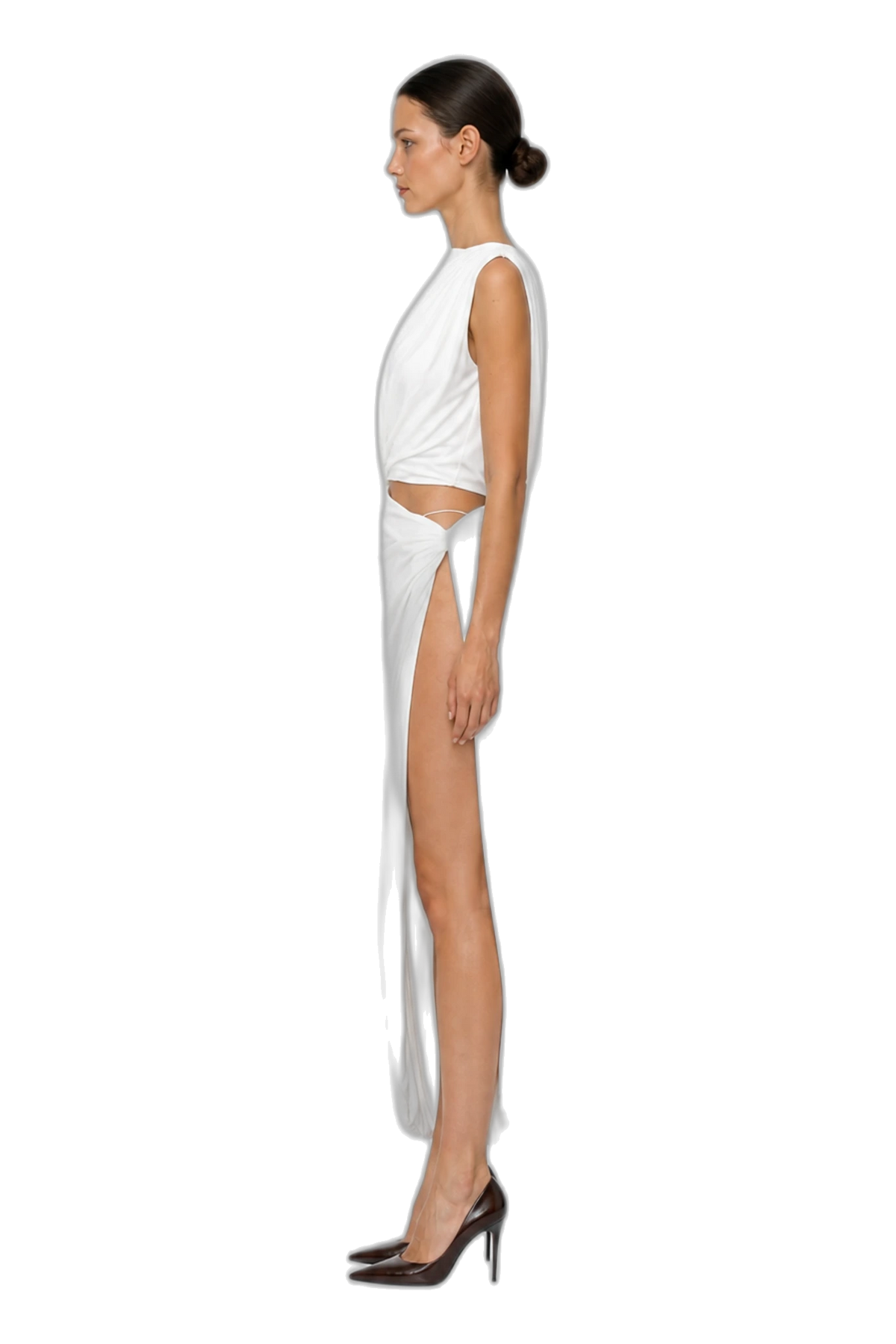 LIMONI DRESS, profile view