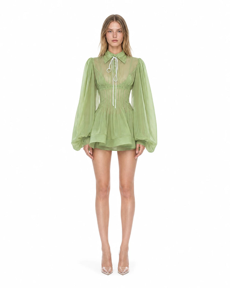 Charlotte Dress - Green