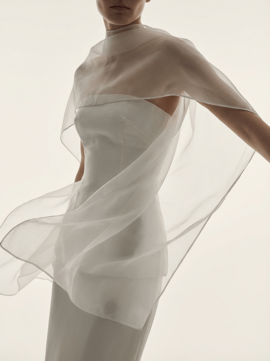 Ivory Drape Top by COCOSIN
