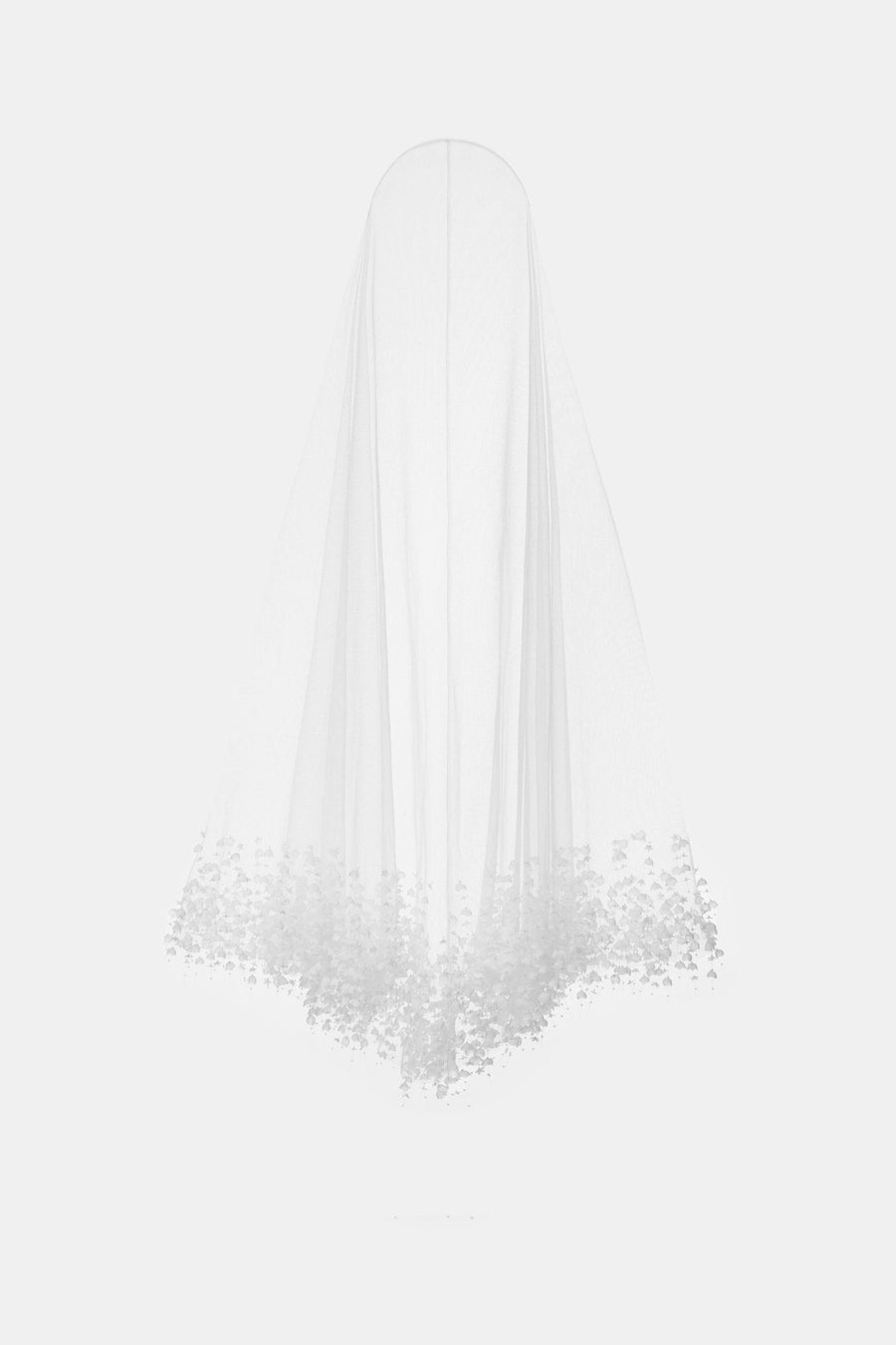 Ivory Flowers Headscarf