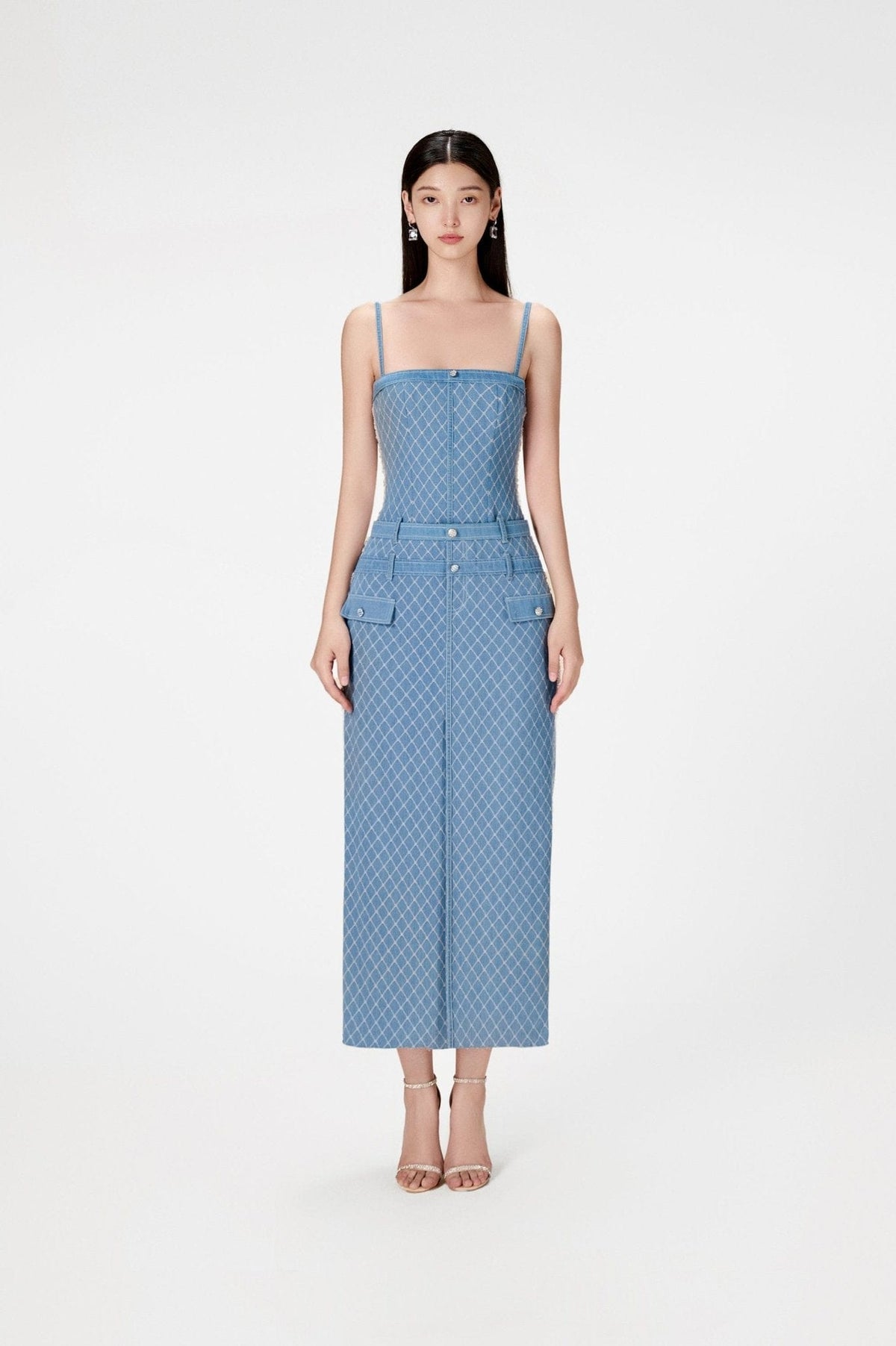 Lili Denim String Dress by Montsand