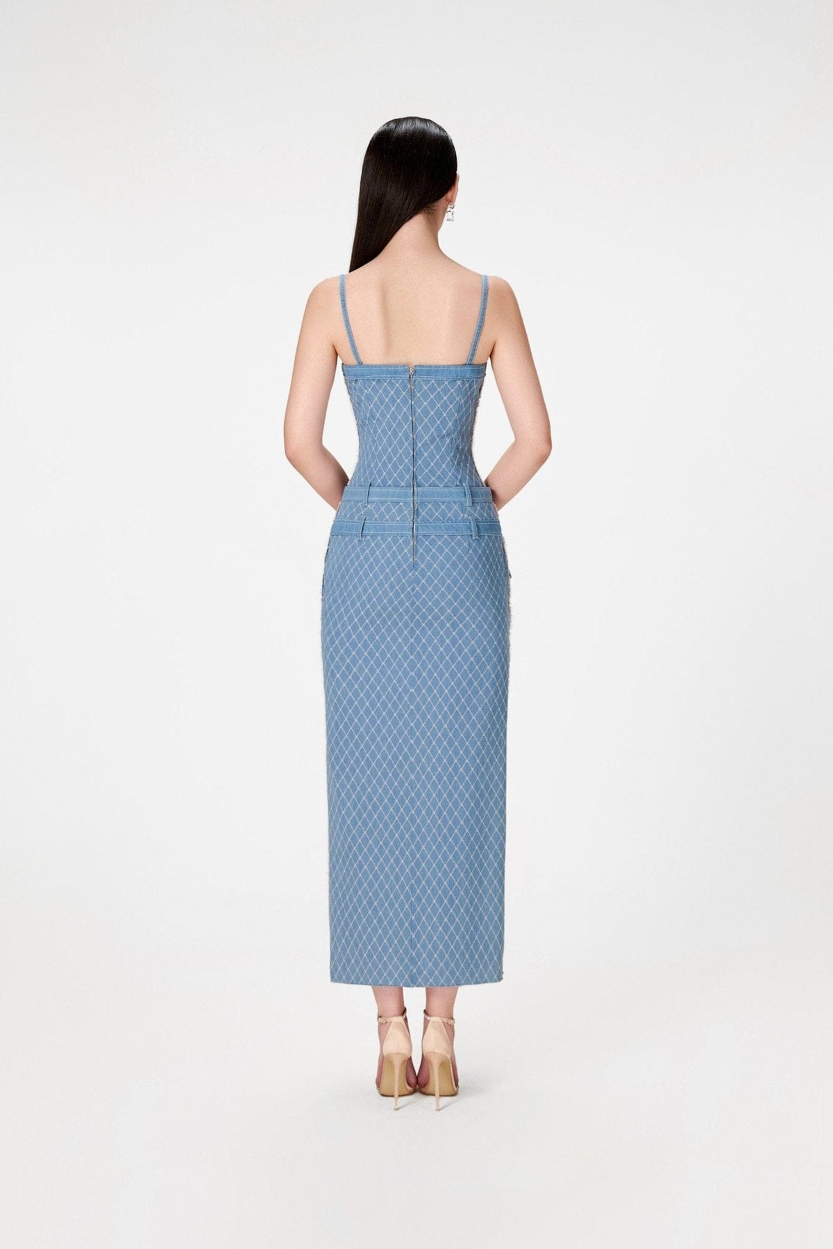 Lili Denim String Dress by Montsand