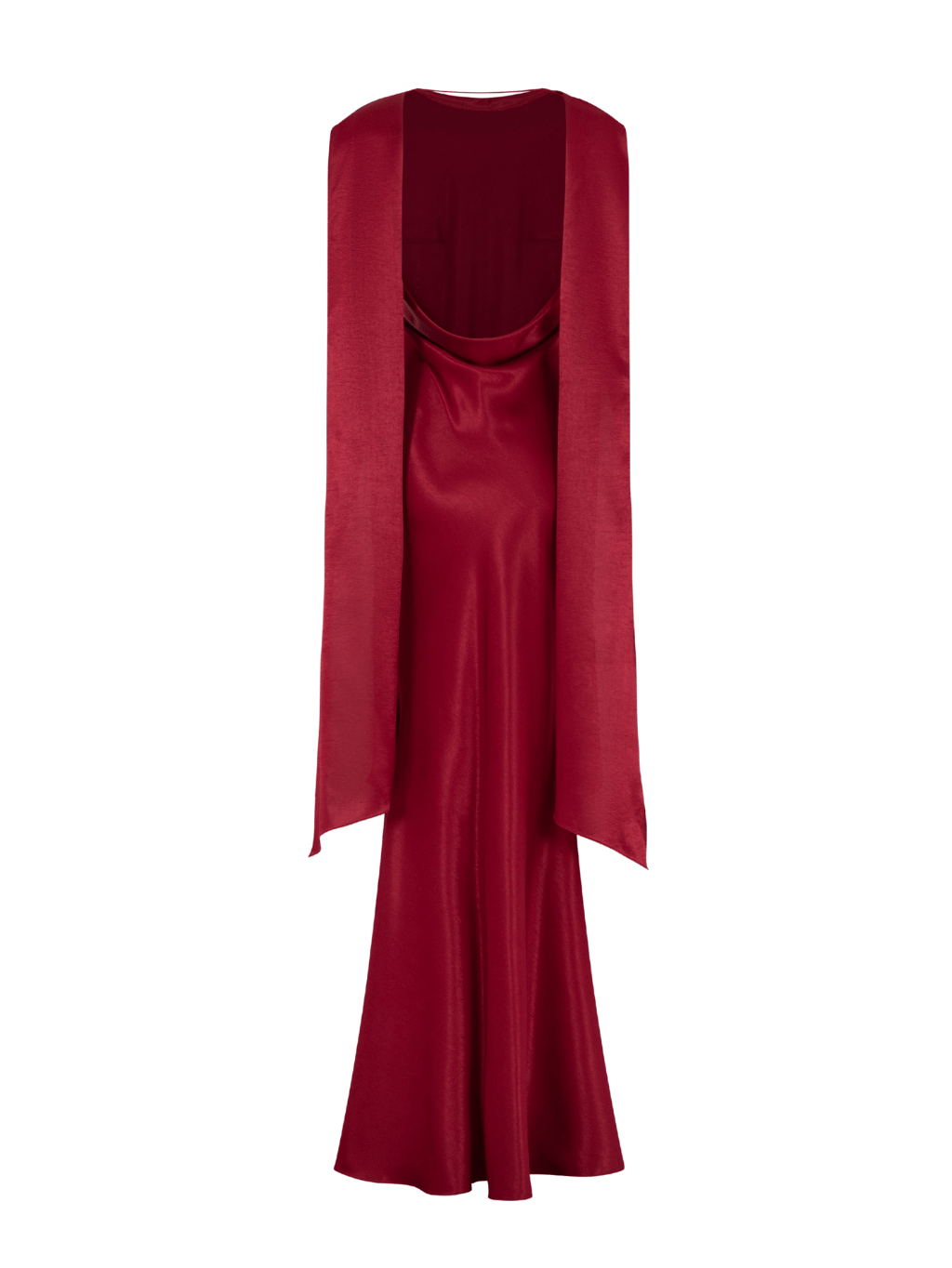 Liora Backless Satin Gown by COCOSIN