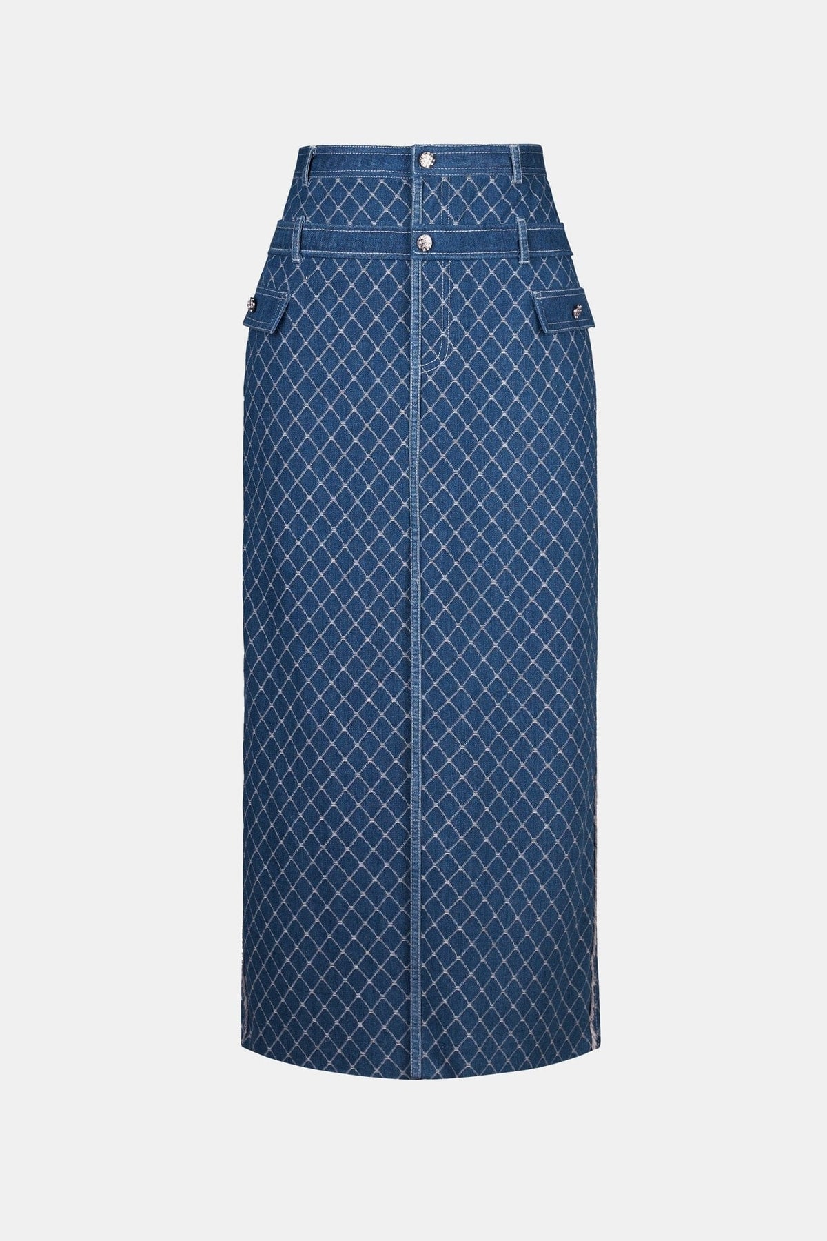 Mimi Denim Pencil Skirt by Montsand